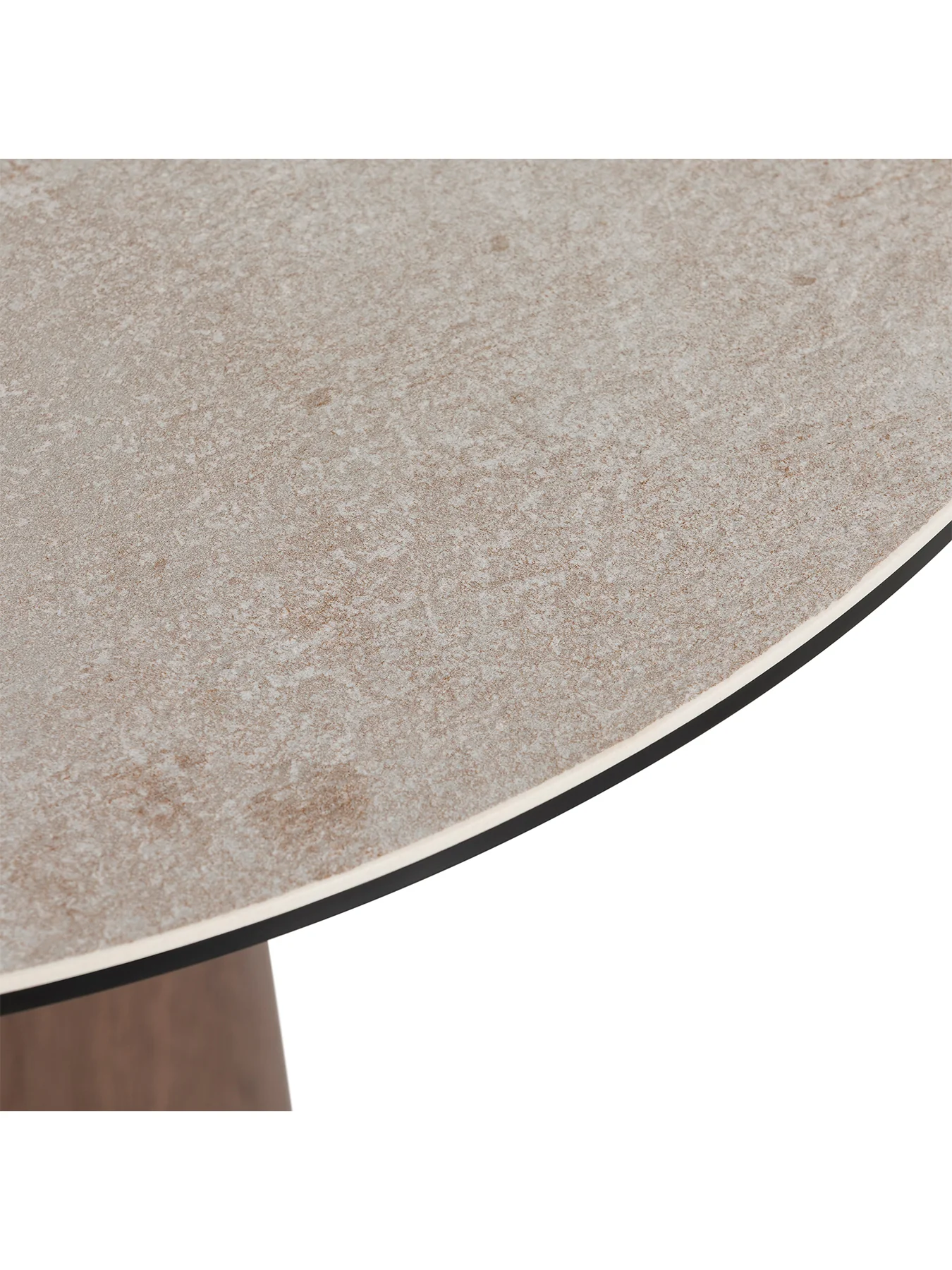 Cosmos Ceramic Top Side Table Round - Image 3
