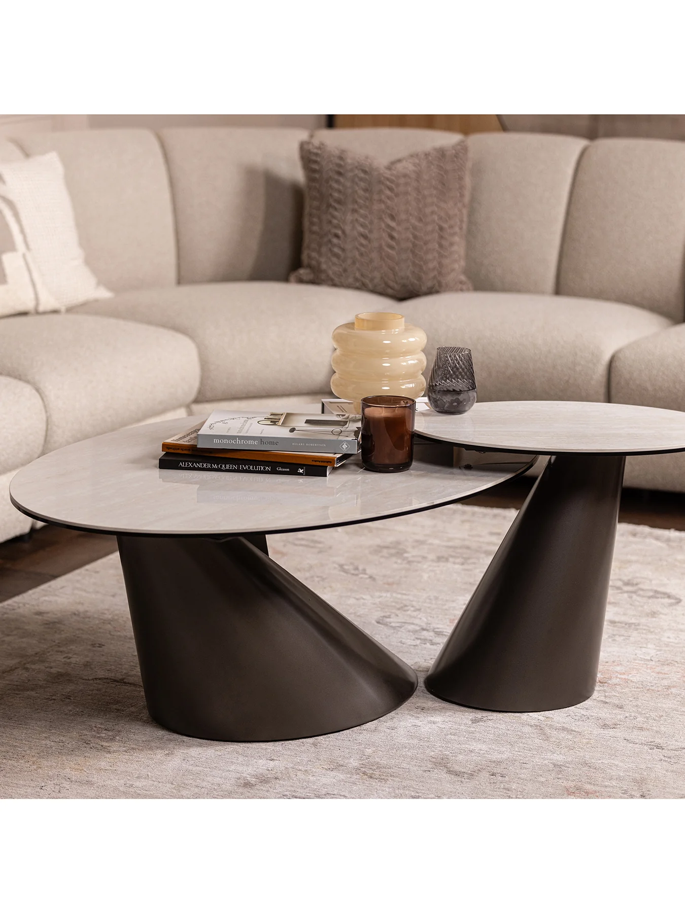 Halcyon Lamp Table White - Image 2