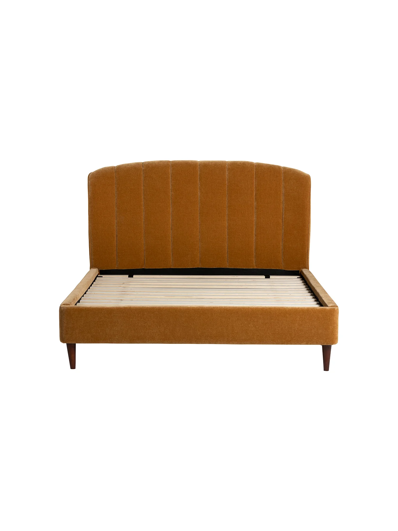 Reyes Double Bed Frame Yellow - Image 3