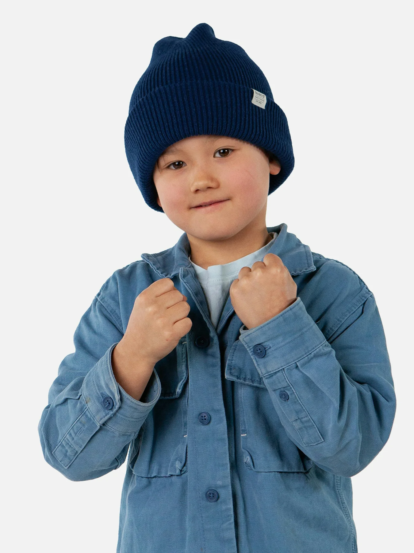 Boys’ Kinabalu Beanie Blue - Image 2