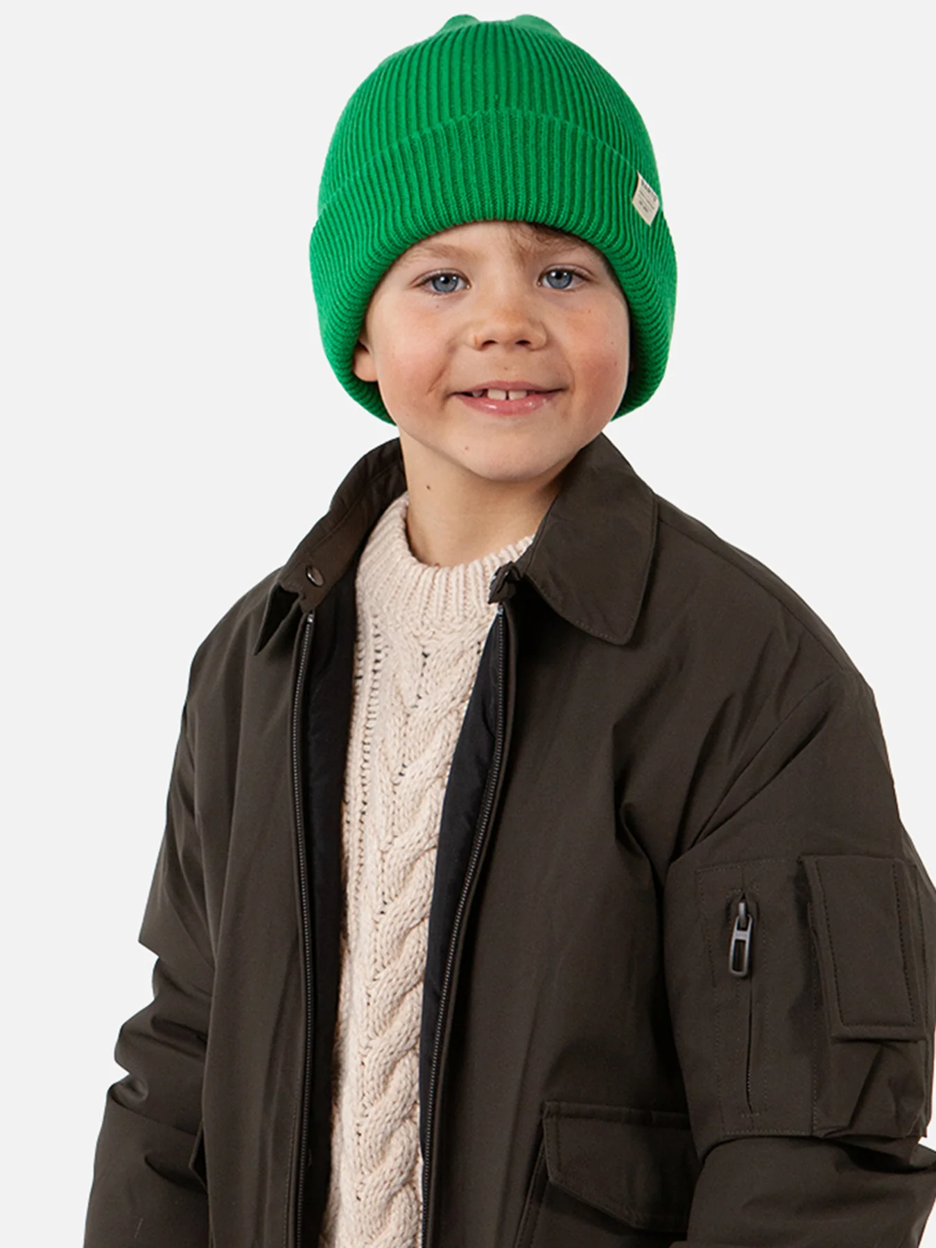 Kinabalu Beanie Green - Image 2