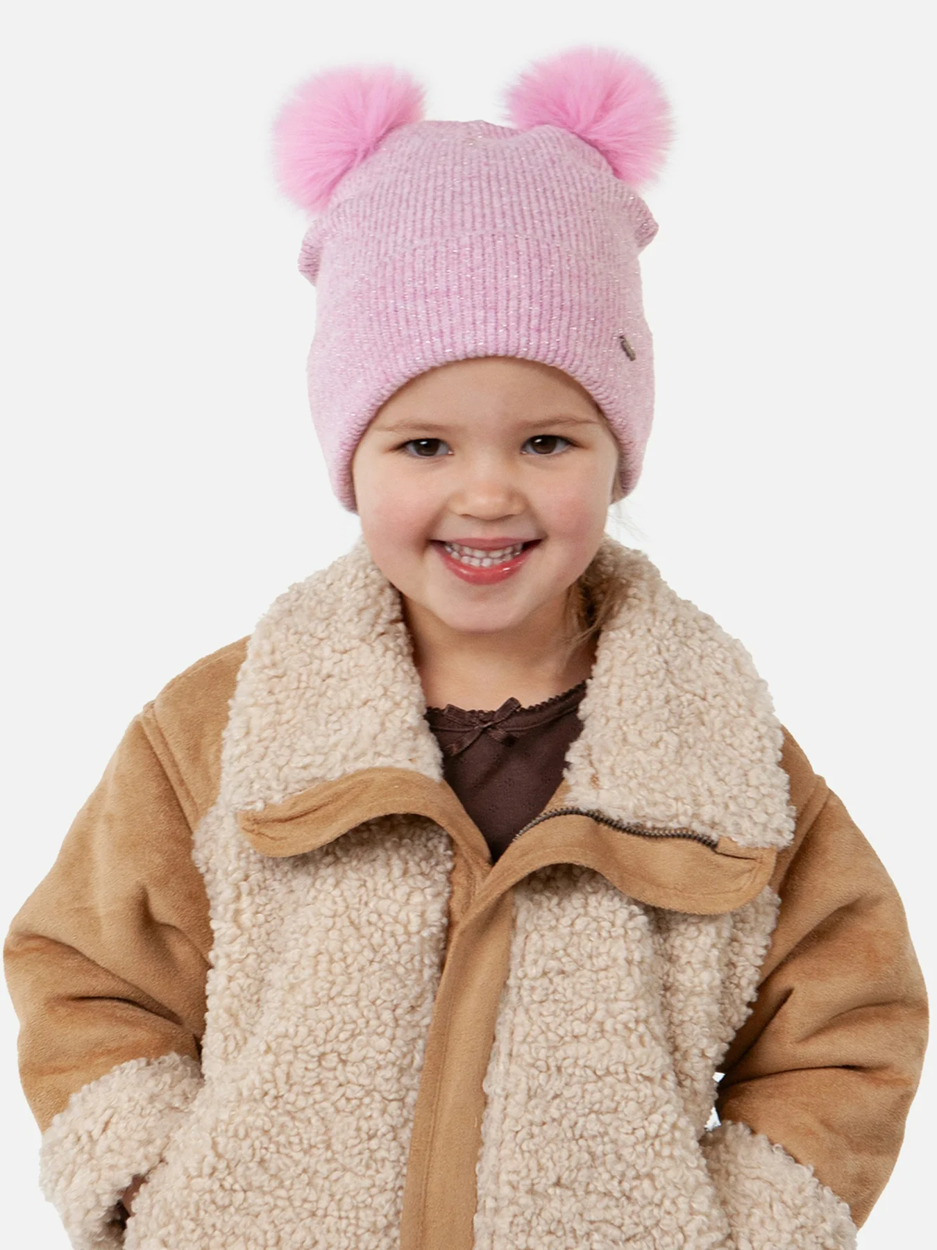 Kids’ Ursama Beanie Orchid - Image 2