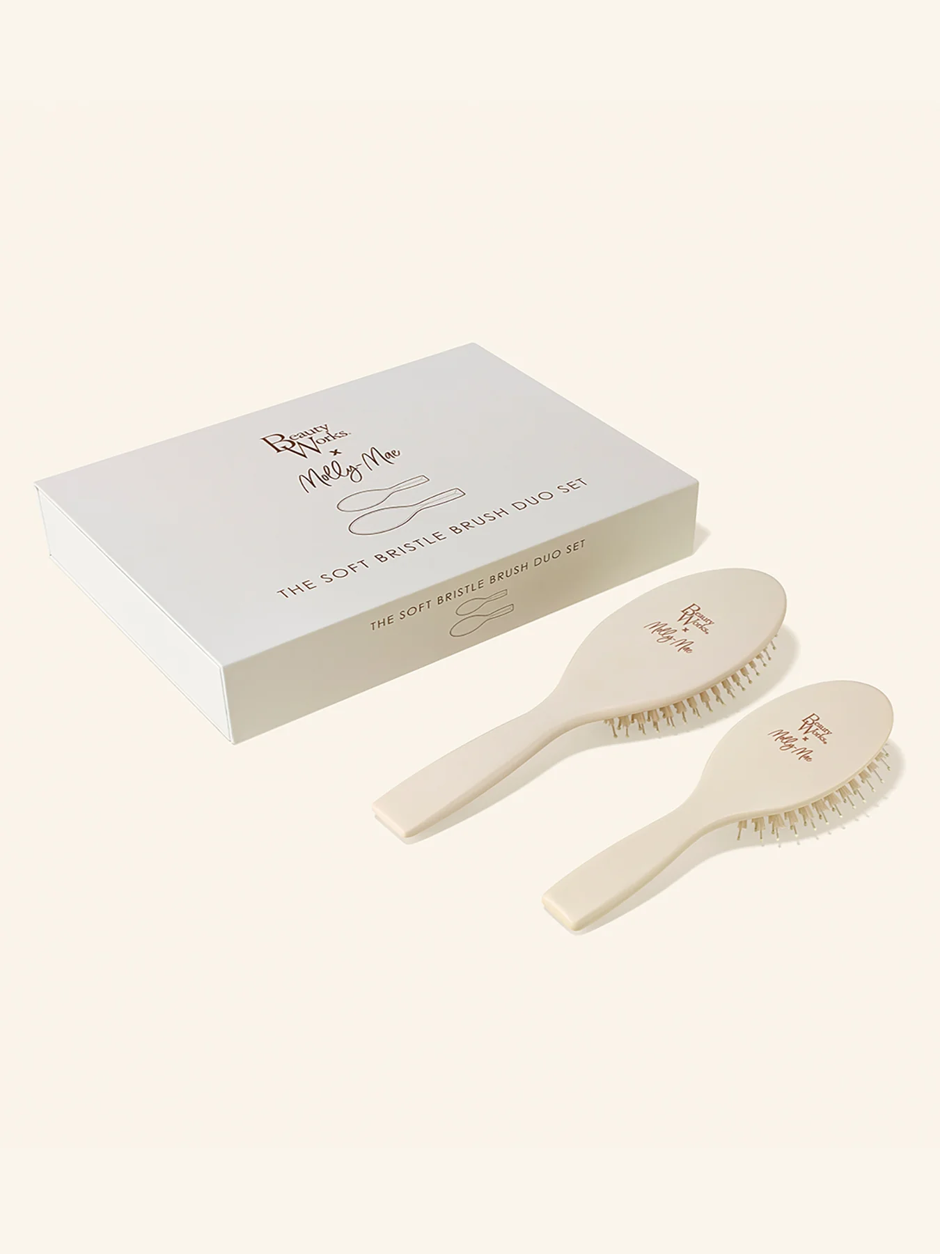 Beauty Works Molly Mae Soft Bristle Brush Duo Set - Image 2