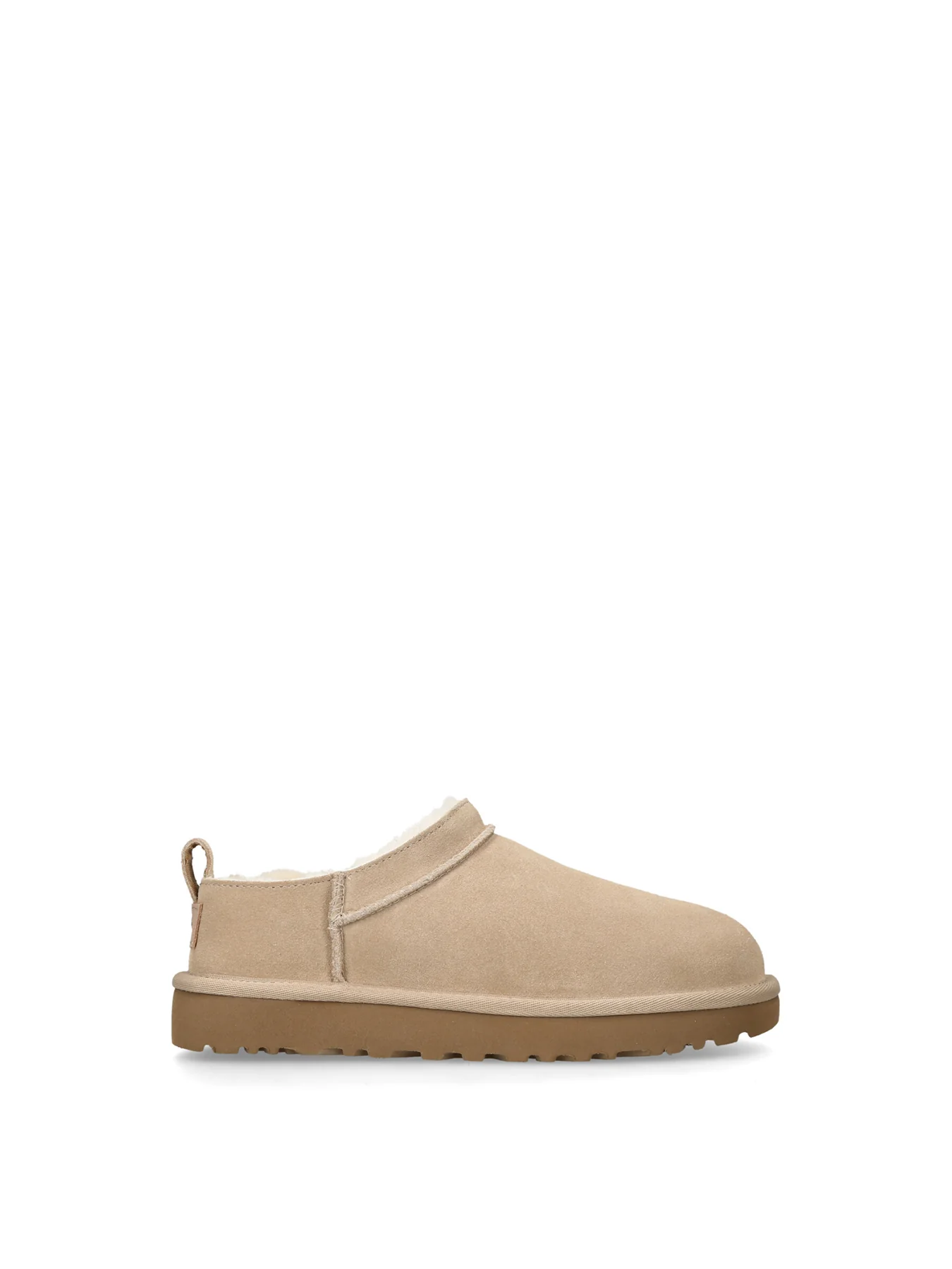 Womens Classic Micro Boots Beige - Image 4