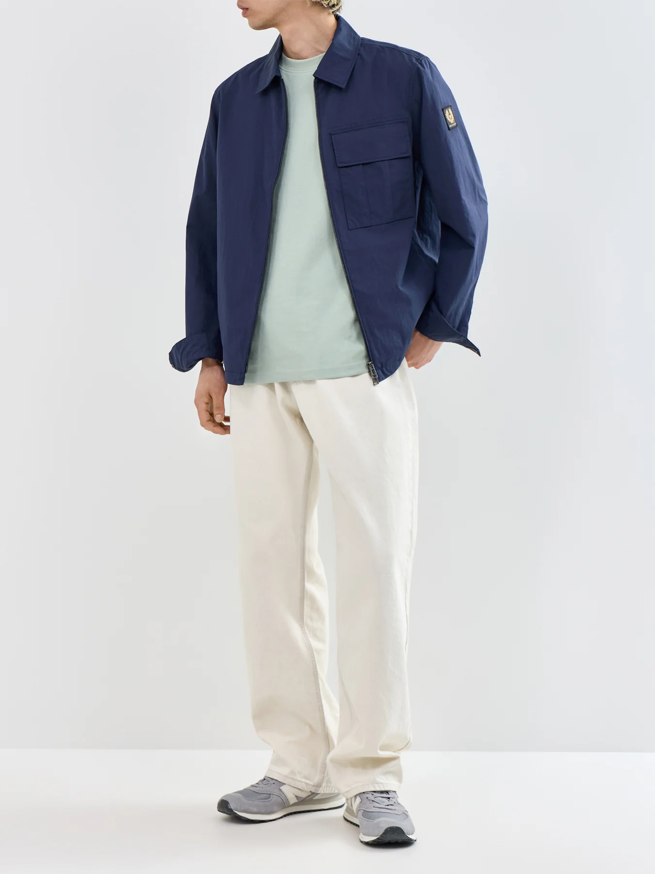Cargo Overshirt Navy - Image 2