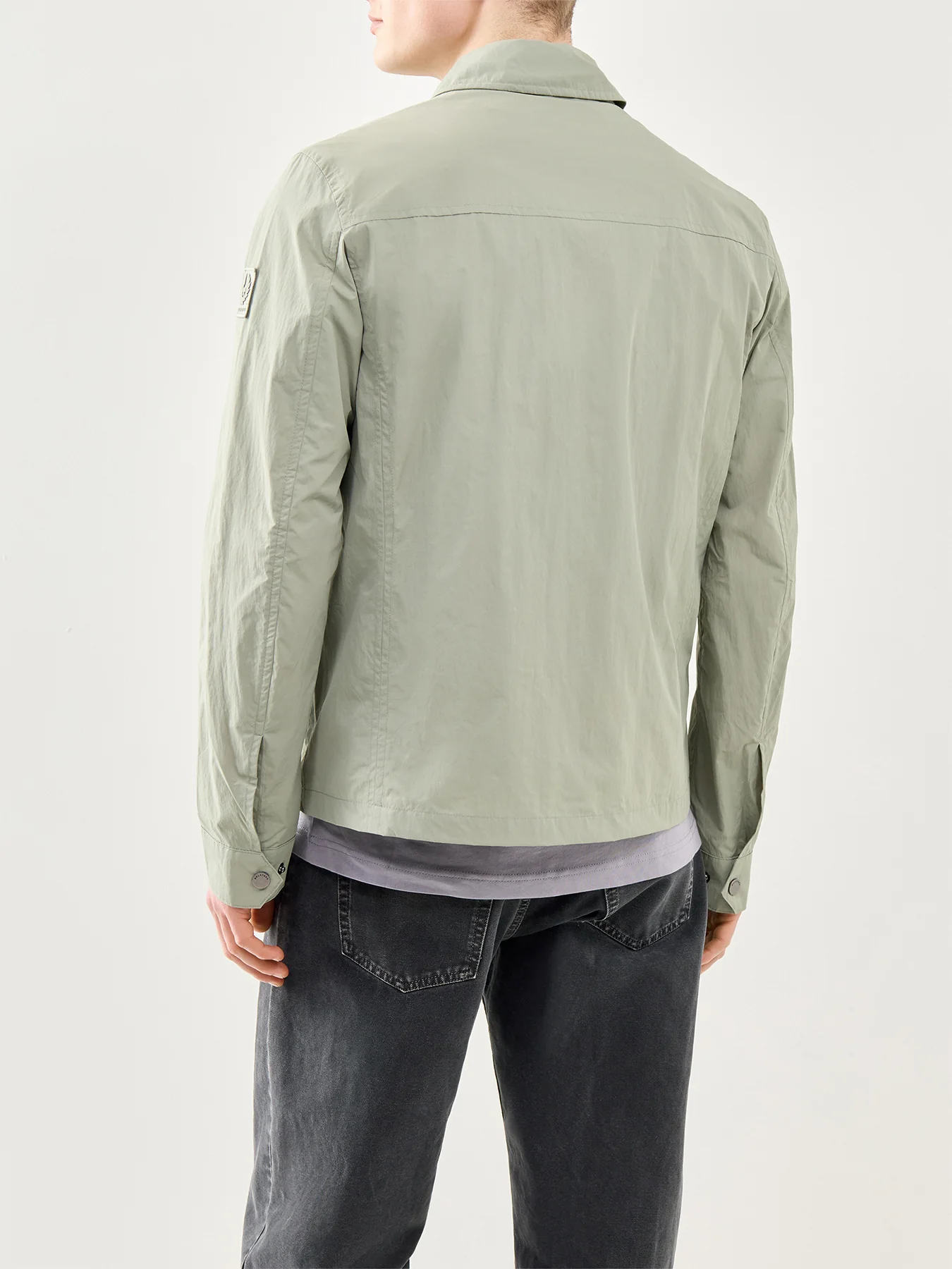 Grid Overshirt Green - Image 5