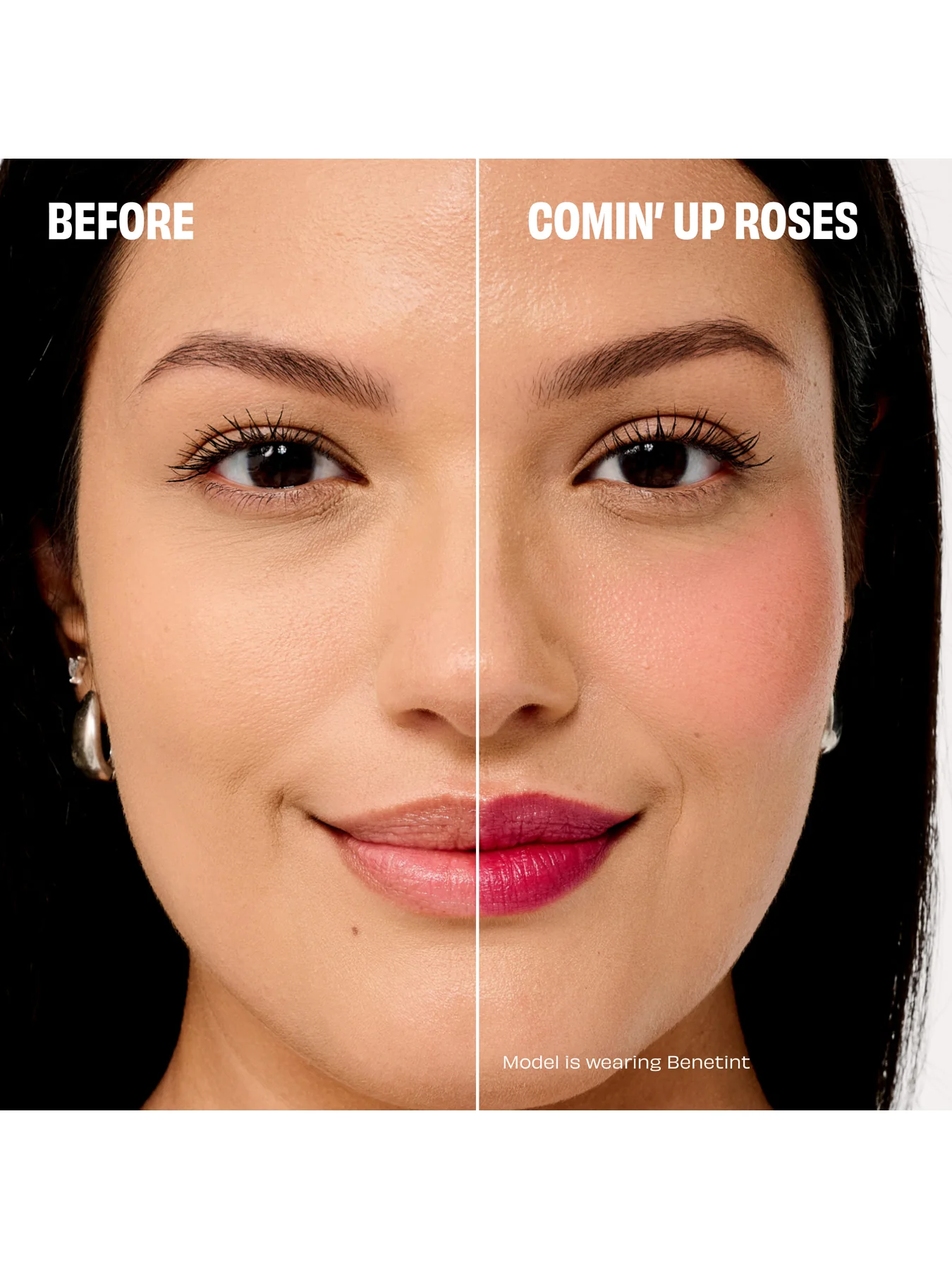 Dew the Benetint Rose Tinted Lip and Cheek Stain and Liquid Highlighter Duo - Image 3