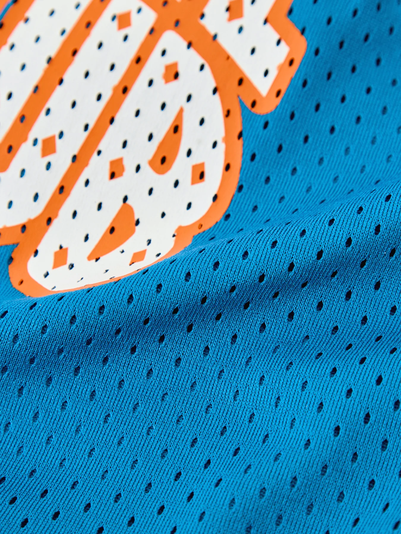 Mesh Sports Shorts Blue - Image 3