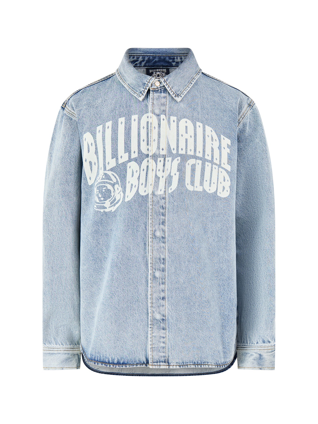 Faded Denim Shirt Blue