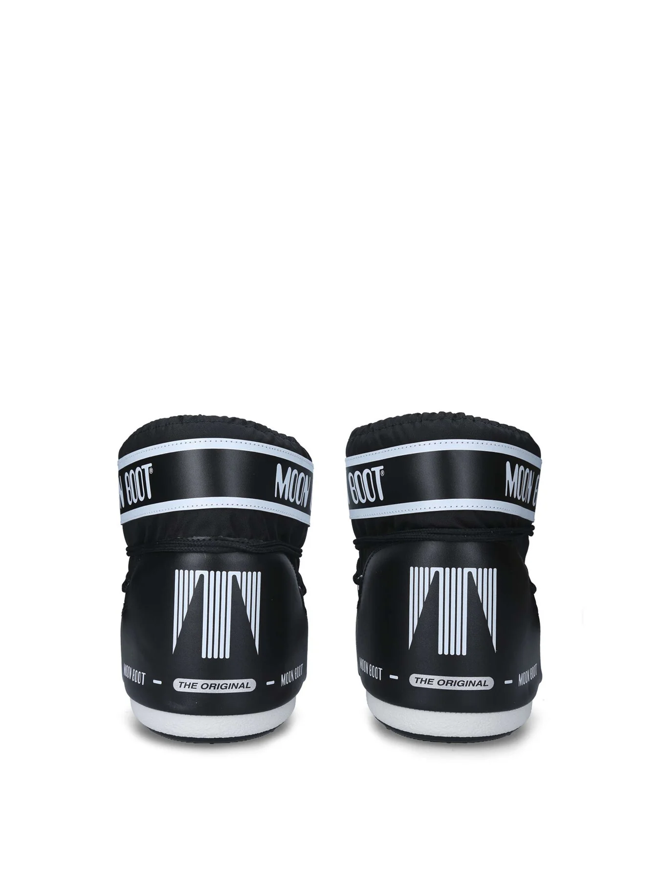 Icon Low Nylon Ankle Boots Black - Image 3