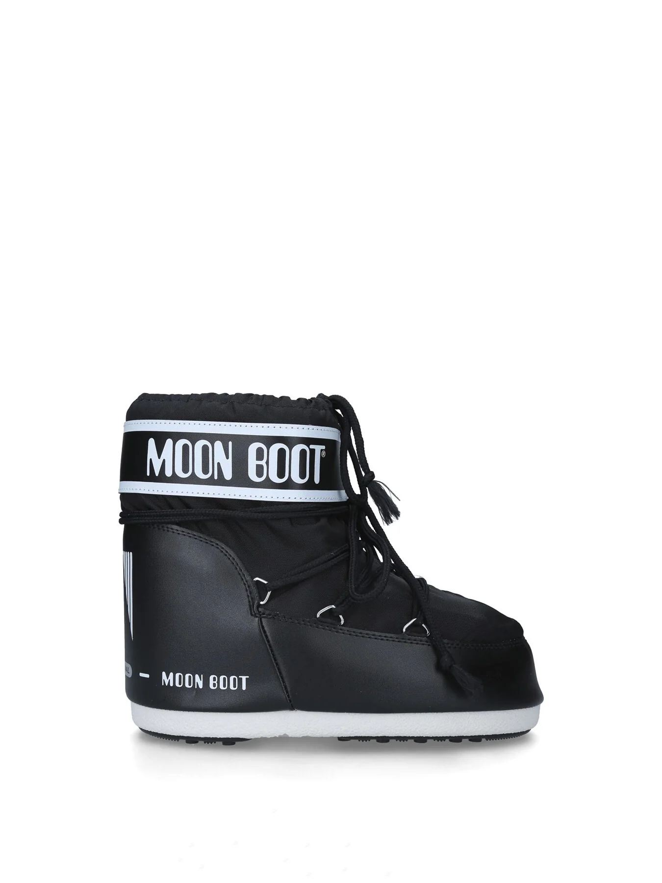 Icon Low Nylon Ankle Boots Black - Image 4