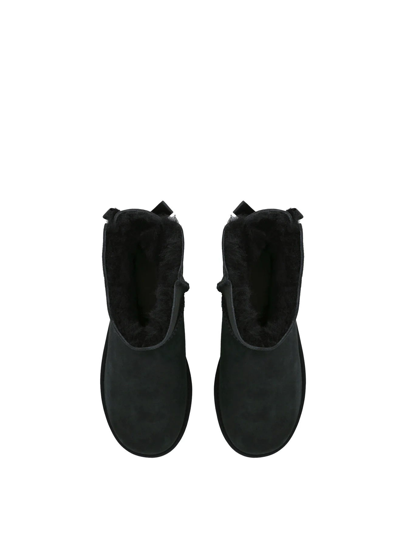 Womens Mini Bailey Bow II Boots Black - Image 2