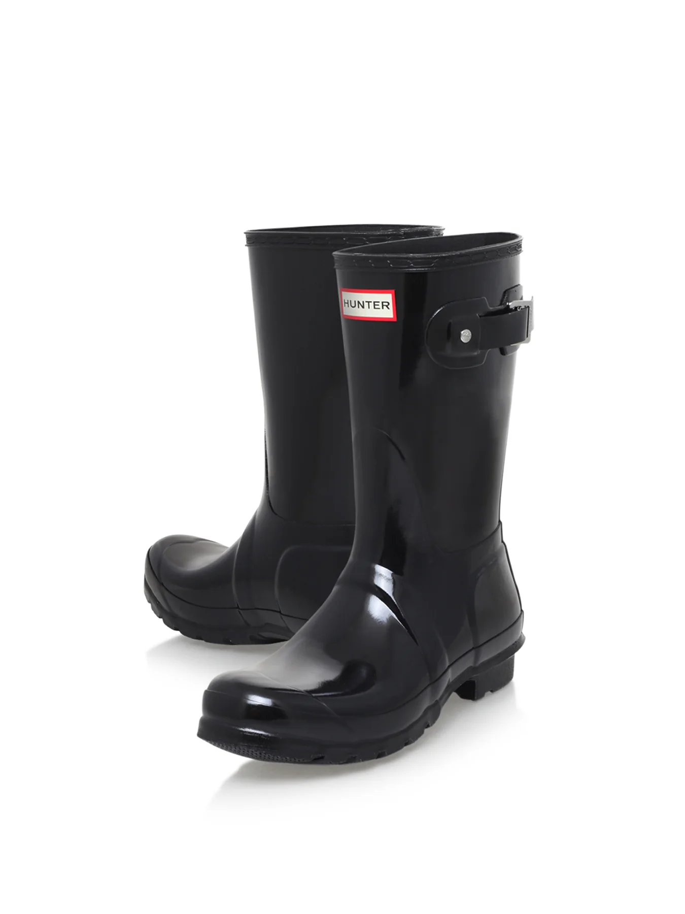 Original Gloss Short Boots Black - Image 2