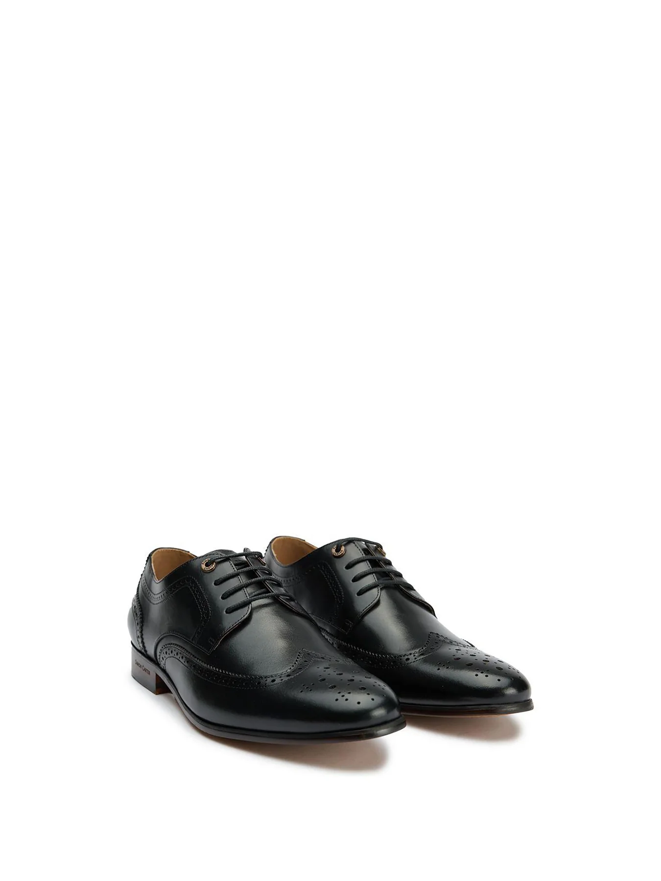 Arne Brogue Shoes Black - Image 3