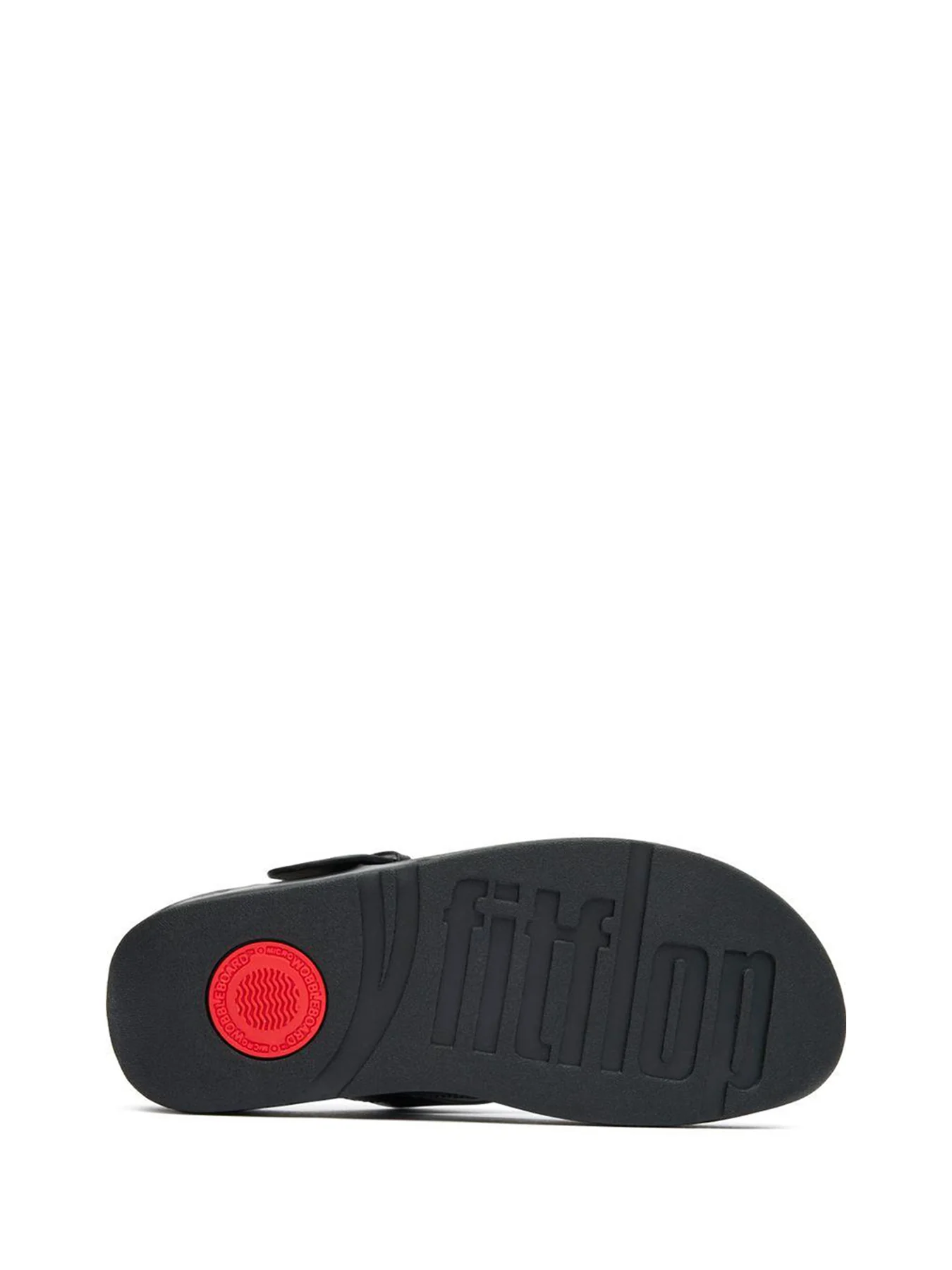 Lulu Resin Buckle Toe-Post Sandals Black - Image 3