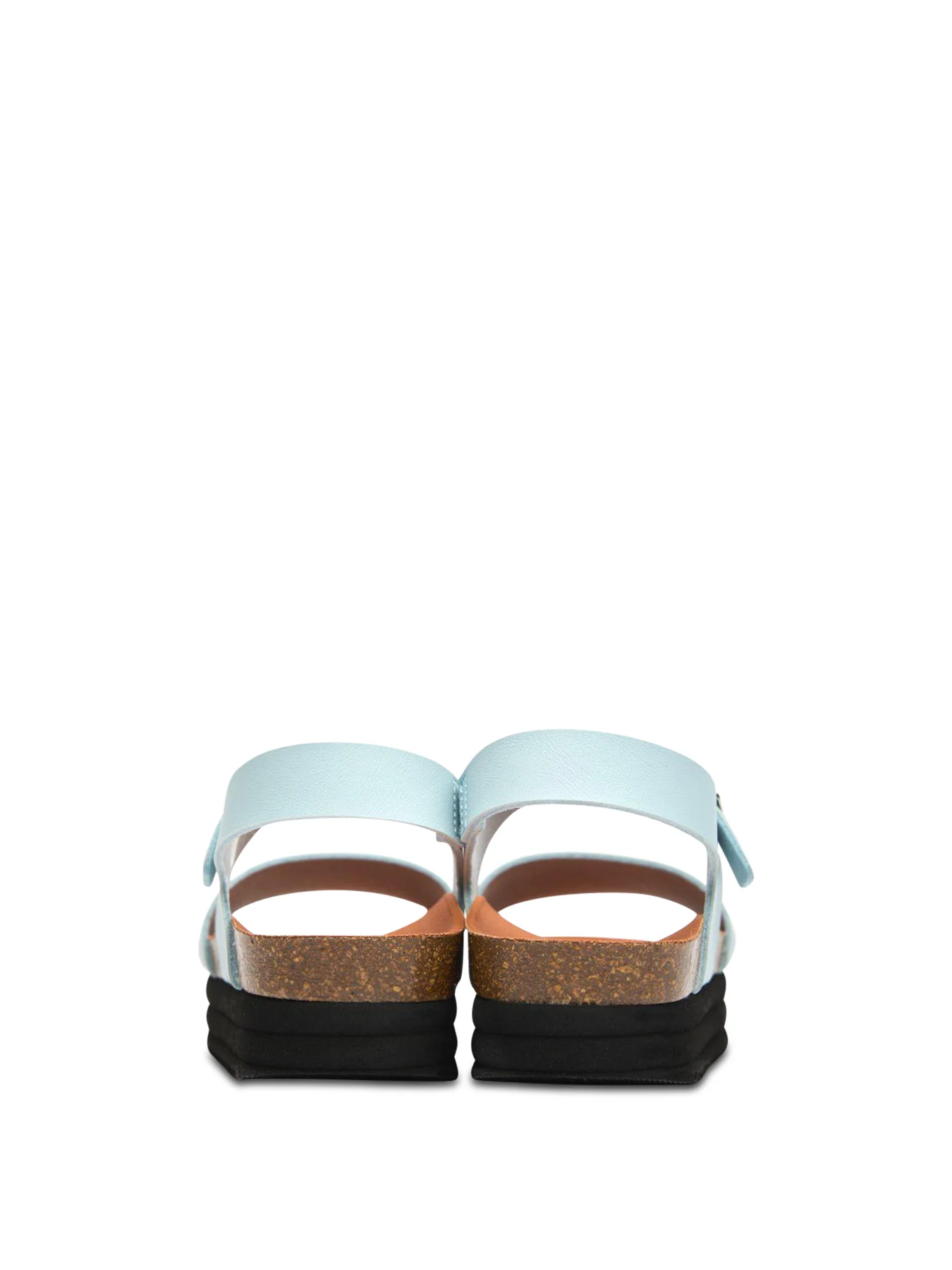 V.Gan Vegan Clove Footbed Sandals Blue - Image 4
