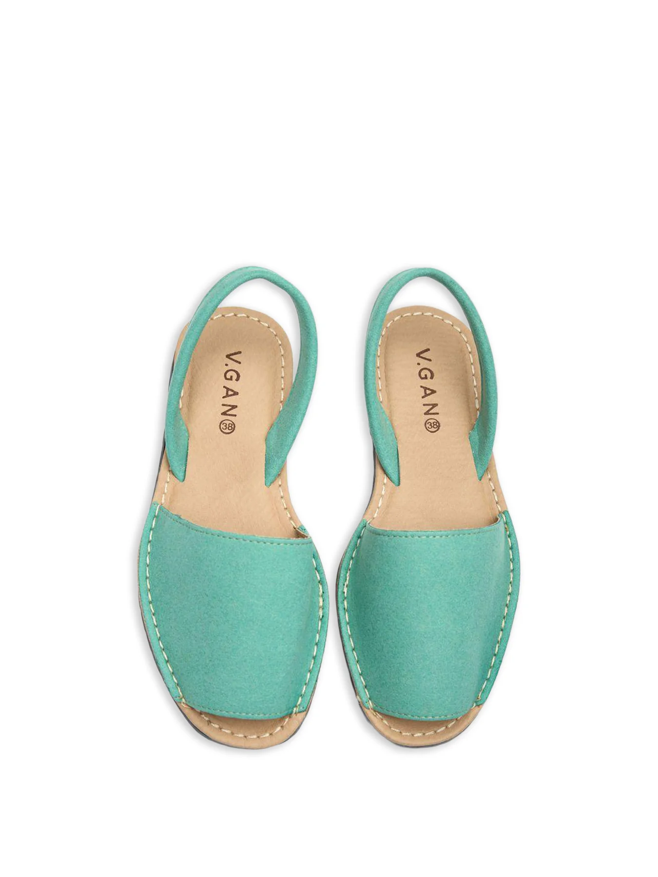 V.Gan Vegan Rambu Menorcan Sandals Blue - Image 3