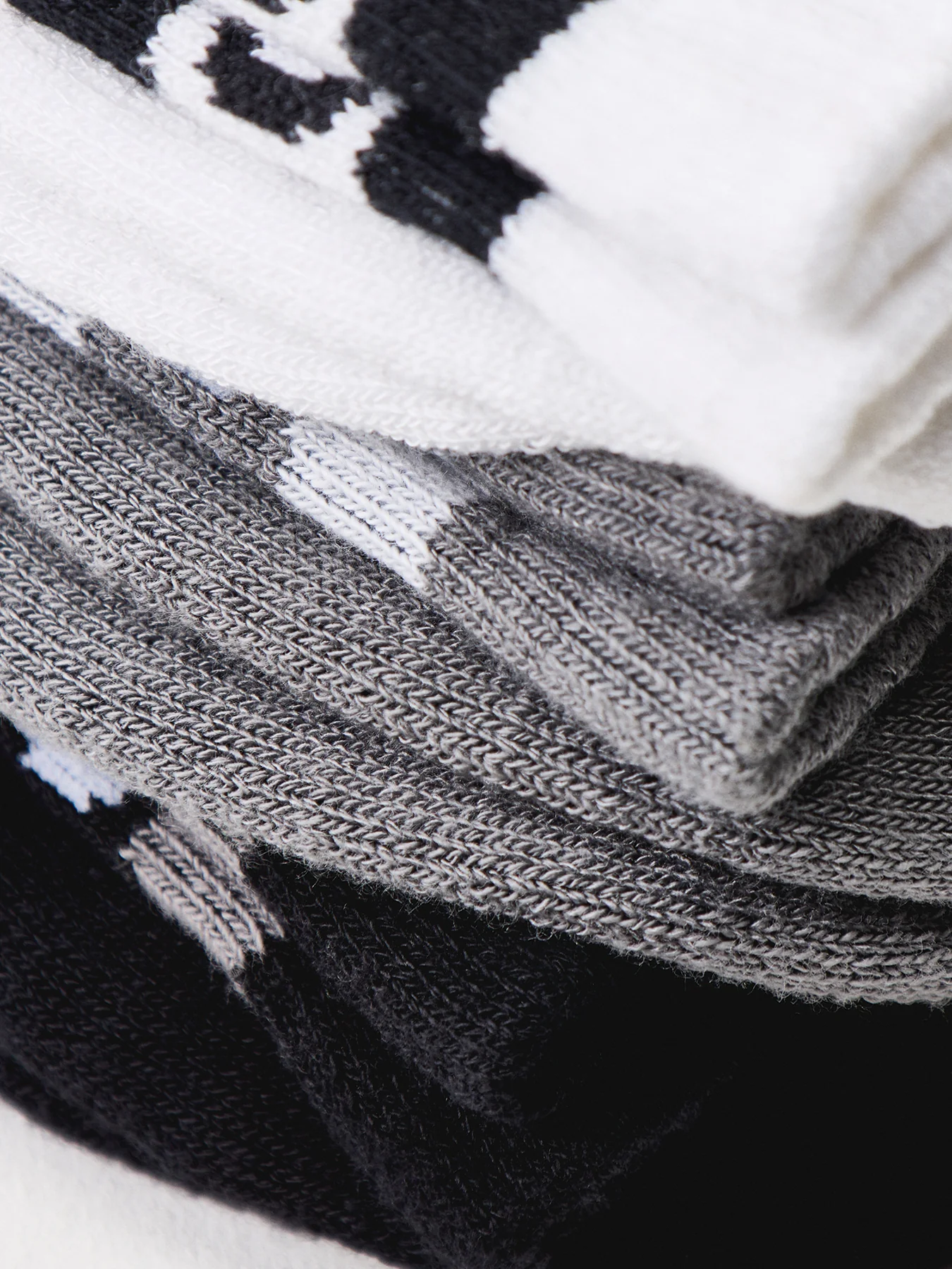 3P Rib Stripe Socks - Image 2
