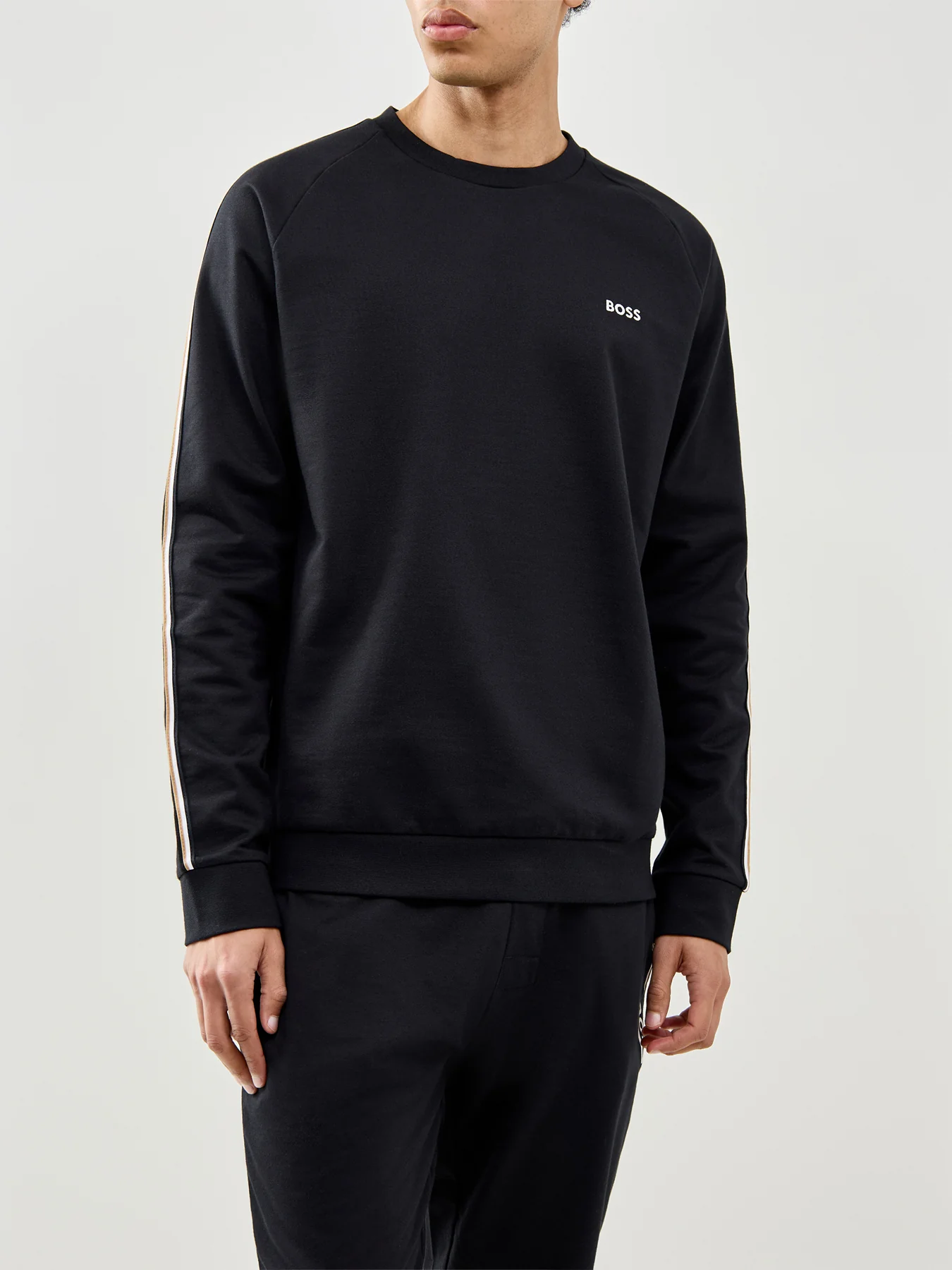 Iconic Lounge Sweatshirt Black - Image 2
