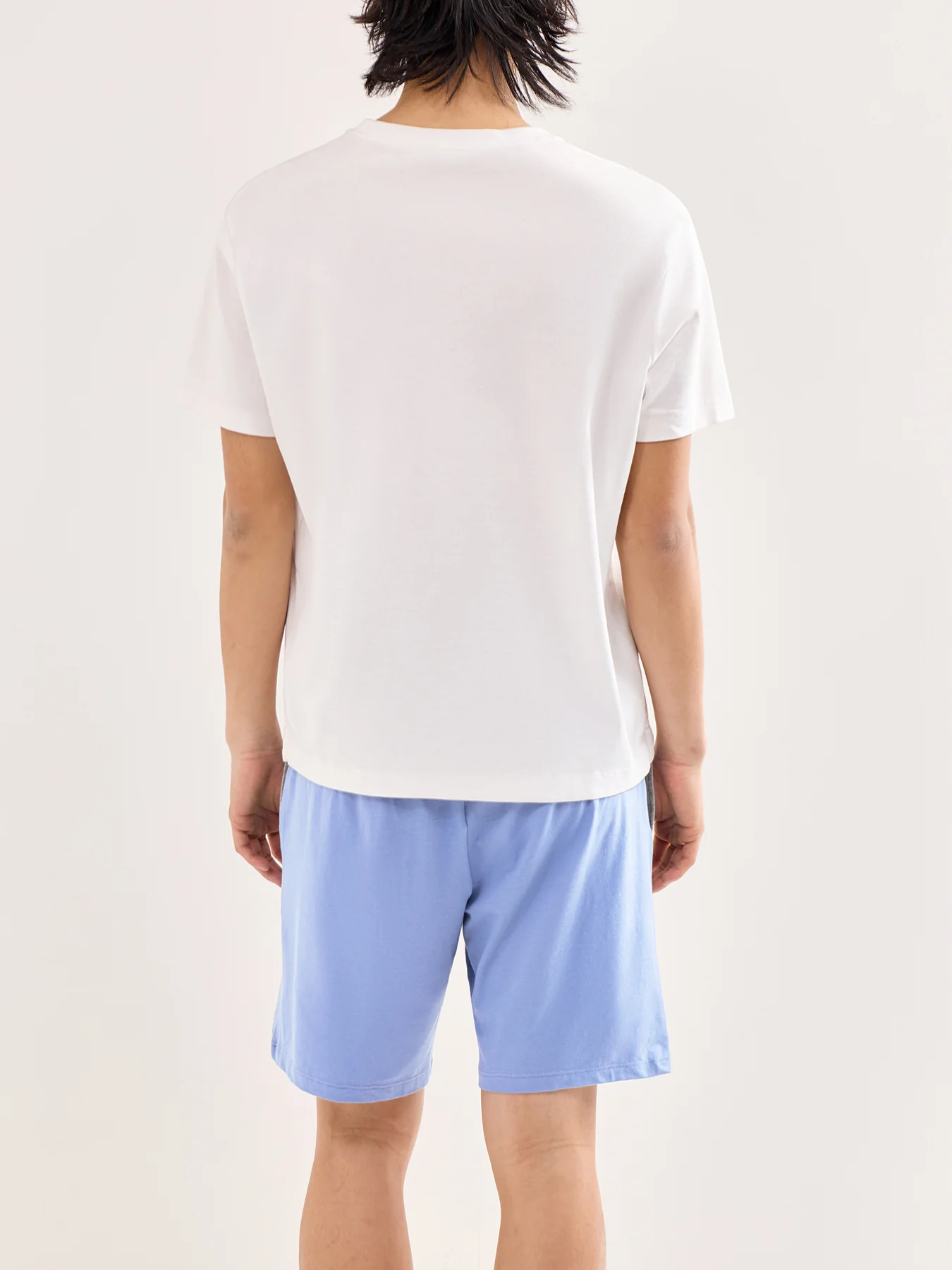 Mix & Match Jersey Shorts Blue - Image 3
