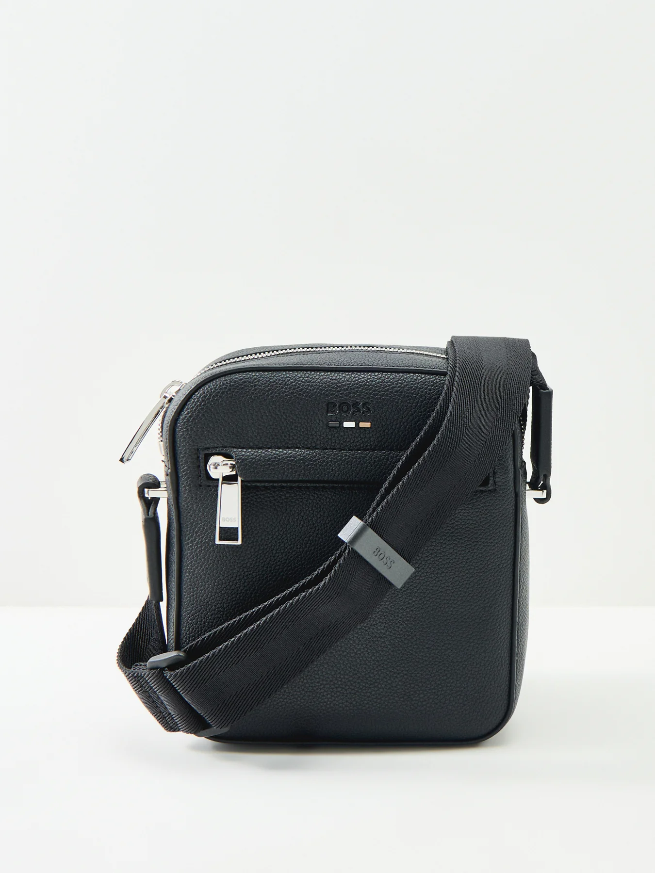 Zip Crossbody Bag Black - Image 5