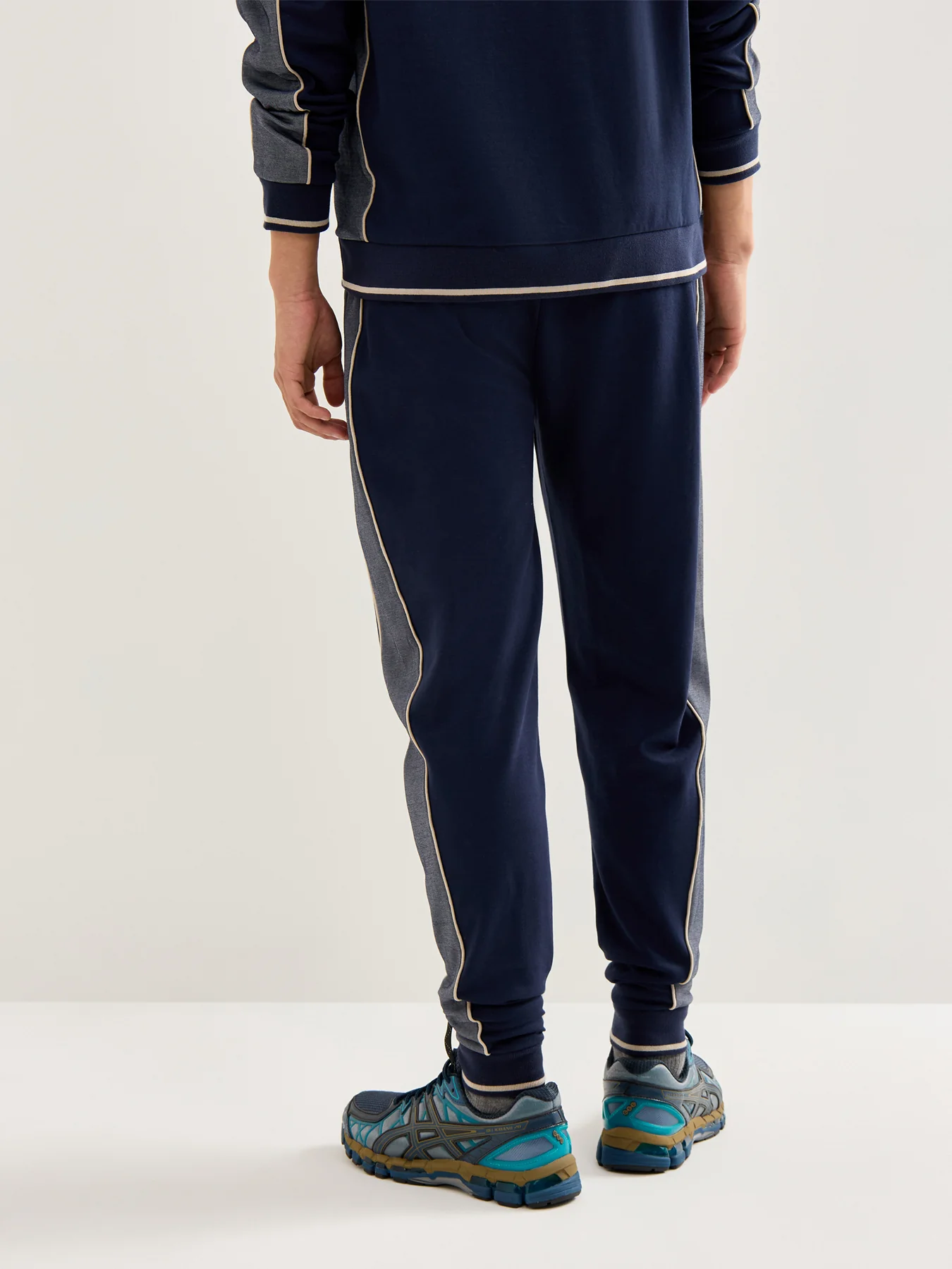 BOSS Logo Tracksuit Pants Dark Blue - Image 5