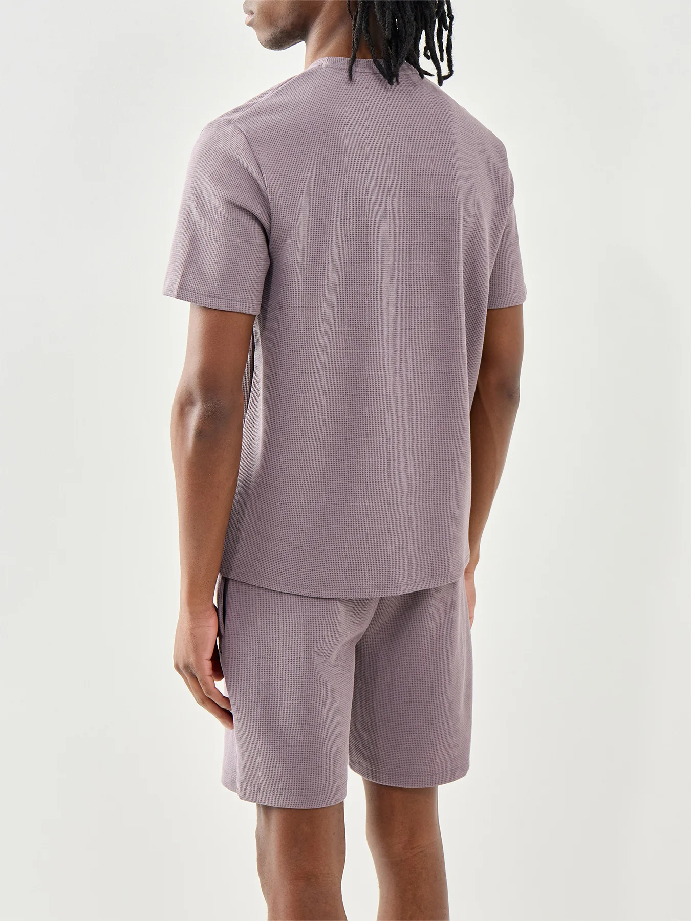 Waffle T-Shirt Purple - Image 4