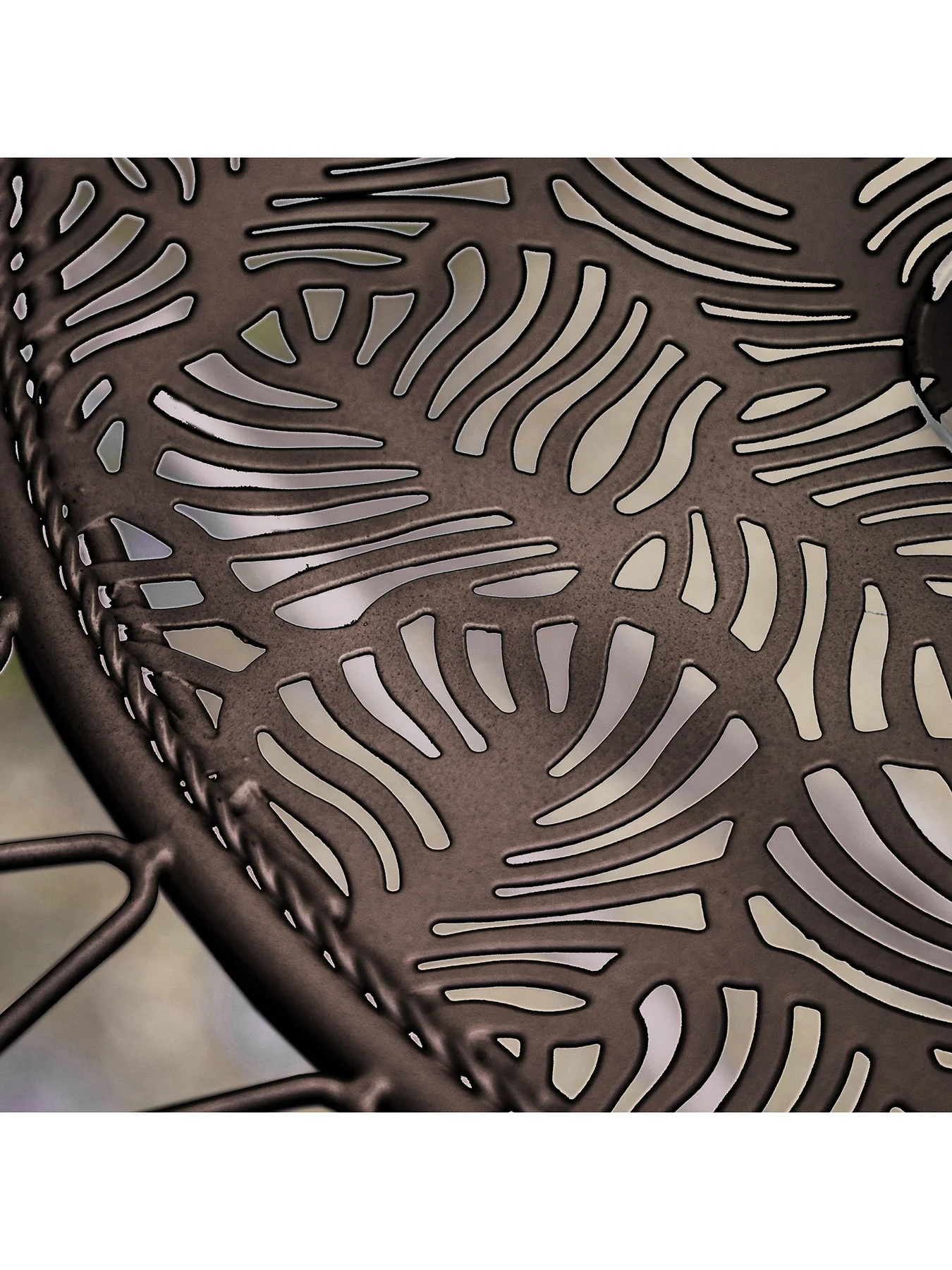 Brindisi 2 Seater Bistro Set Noir - Image 3