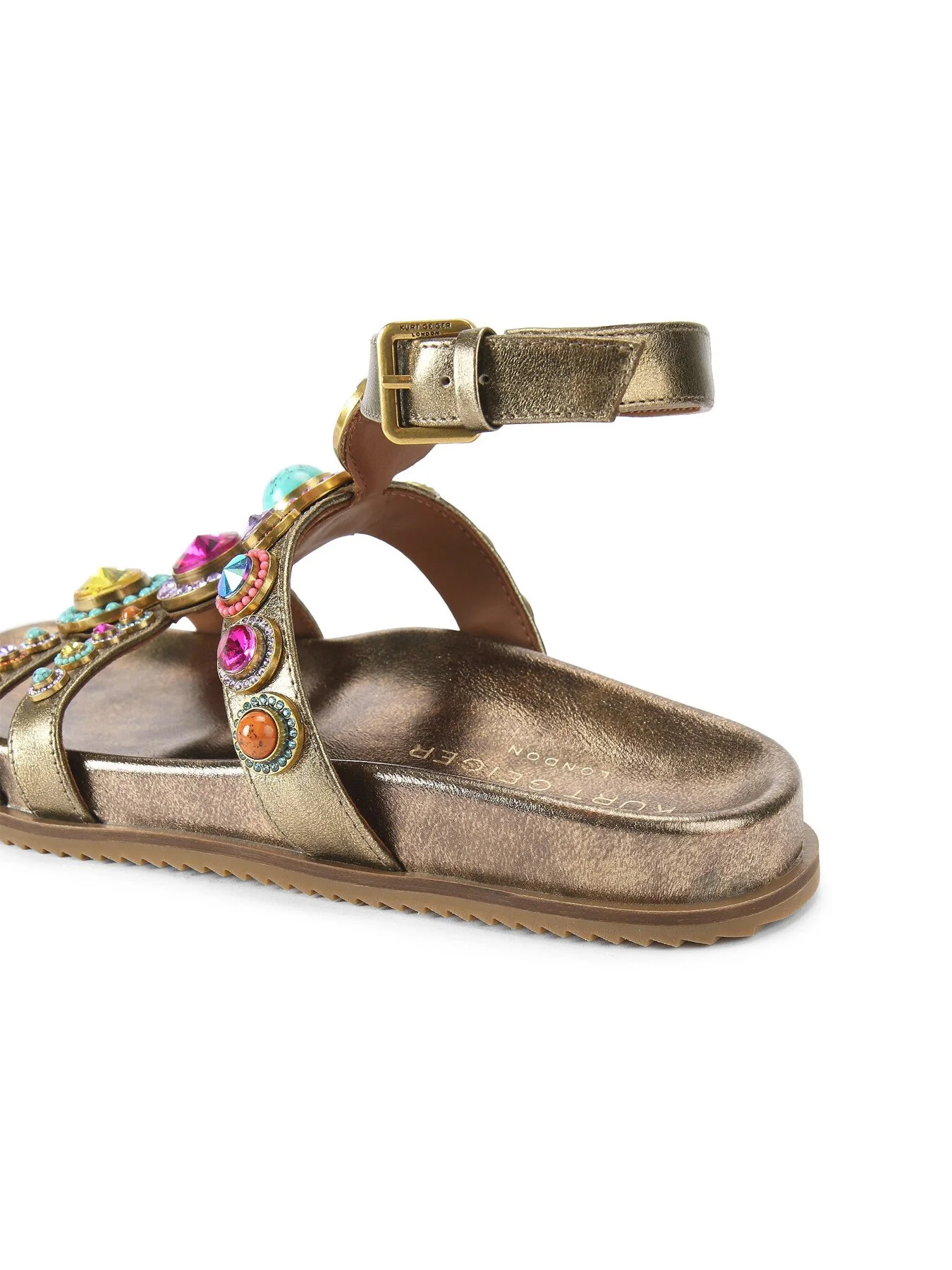 Octavia Gladiator Sandals Bronze - Image 3