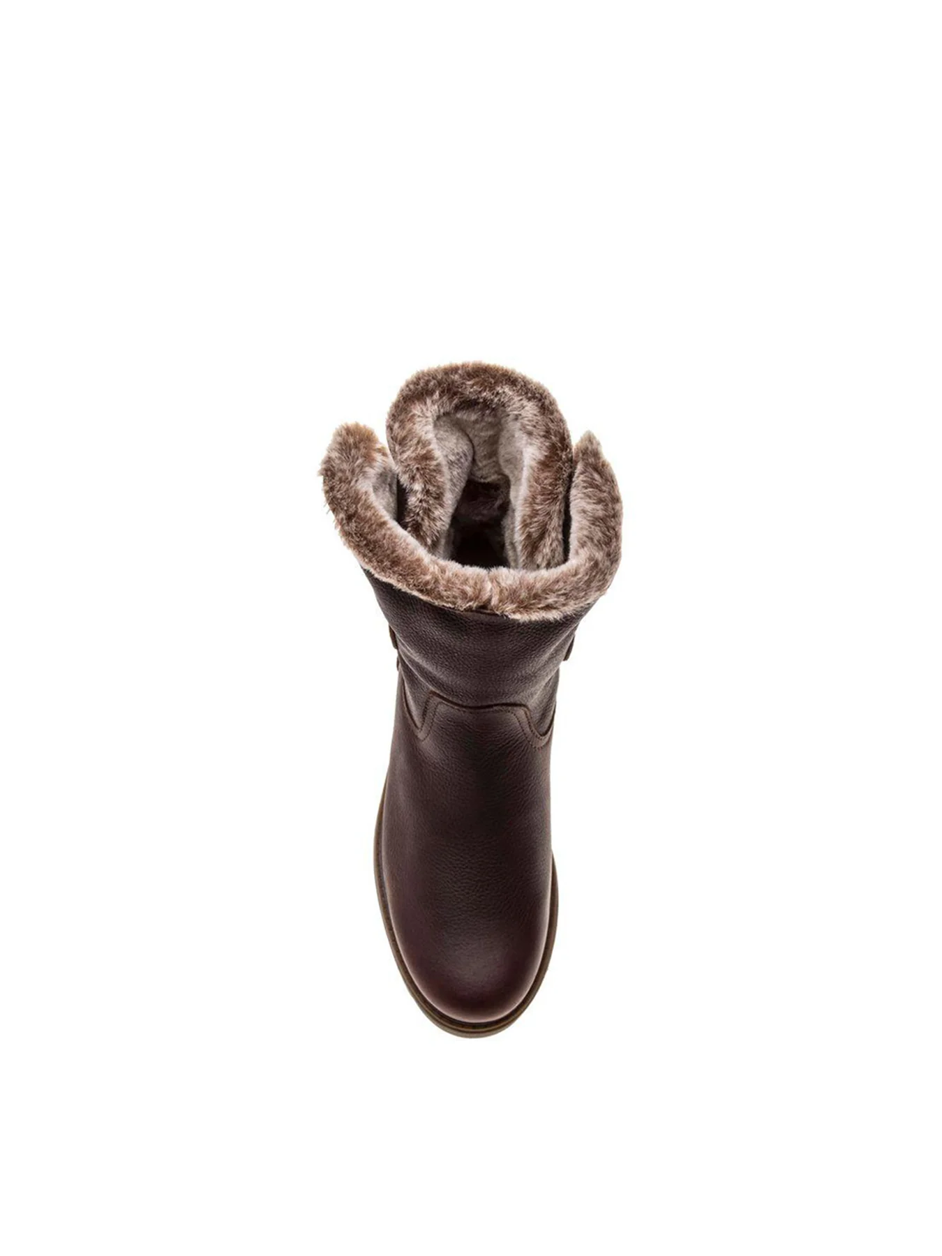 Felia Leather Boots Brown - Image 2