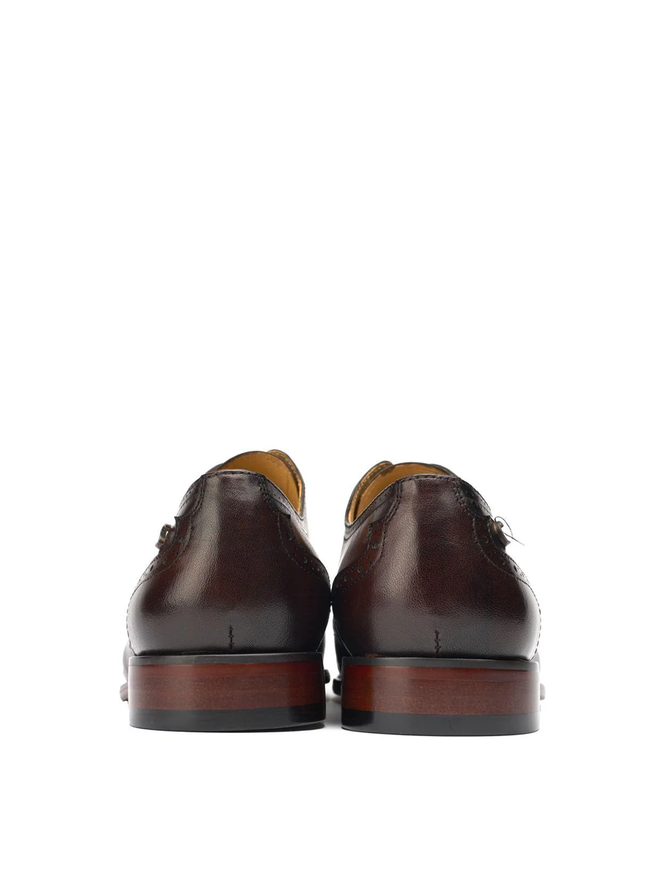 Beagle Leather Derby Shoes Brown - Image 4