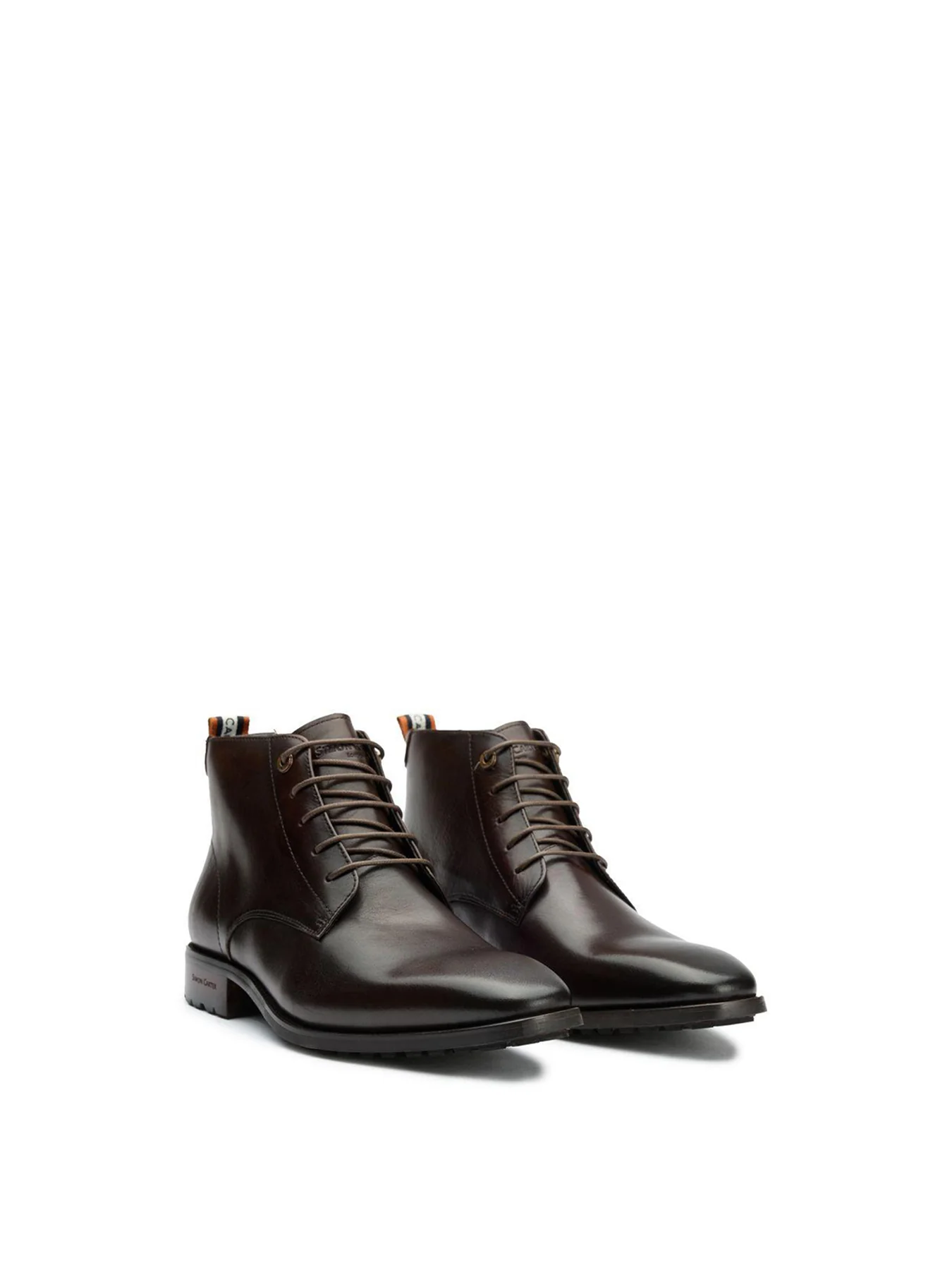 Daisy Leather Chukka Boots Brown - Image 3