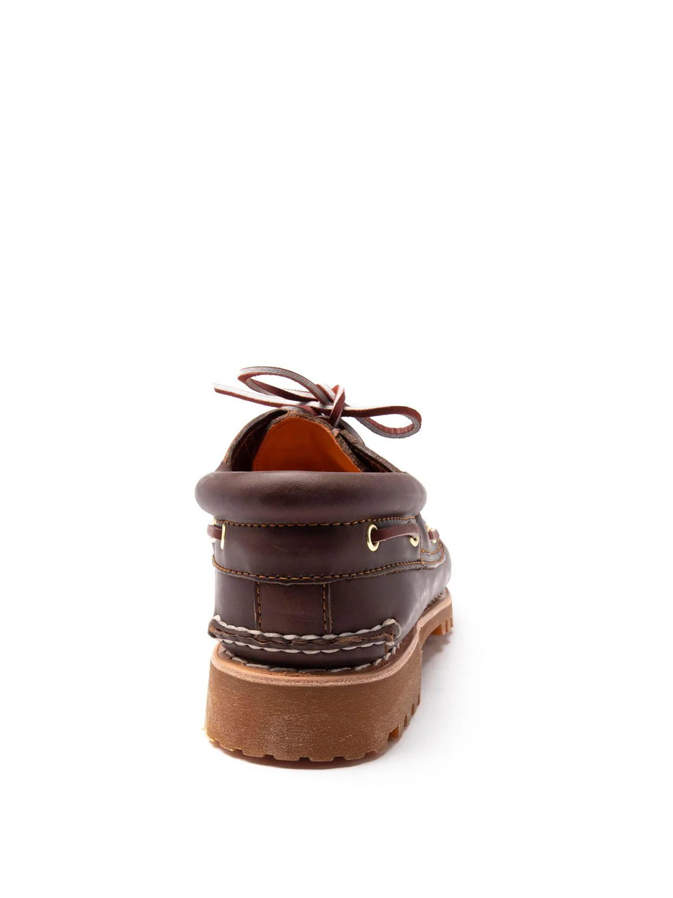 Authentic 3 Eye Shoes Mid Brown - Image 2