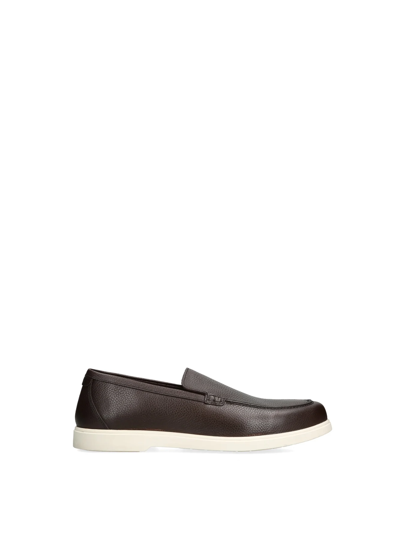 Tuscany Grain Leather Loafers Brown - Image 4