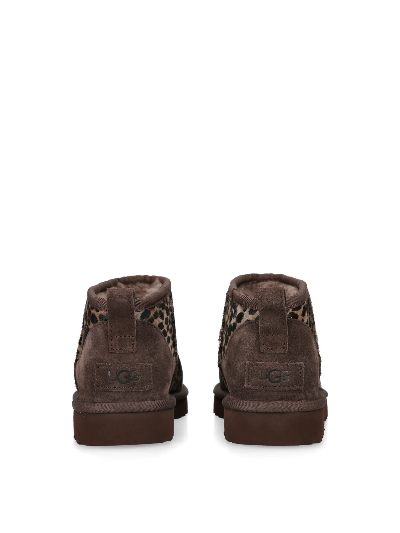 Womens Ultra Mini Boots Brown - Image 3