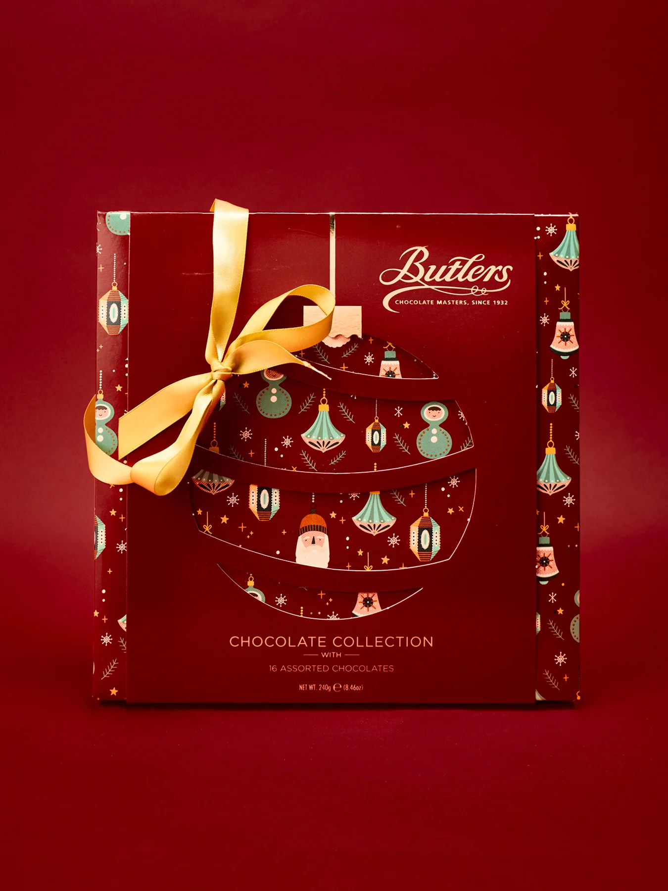 Christmas Motif Chocolate Box 240g - Image 2