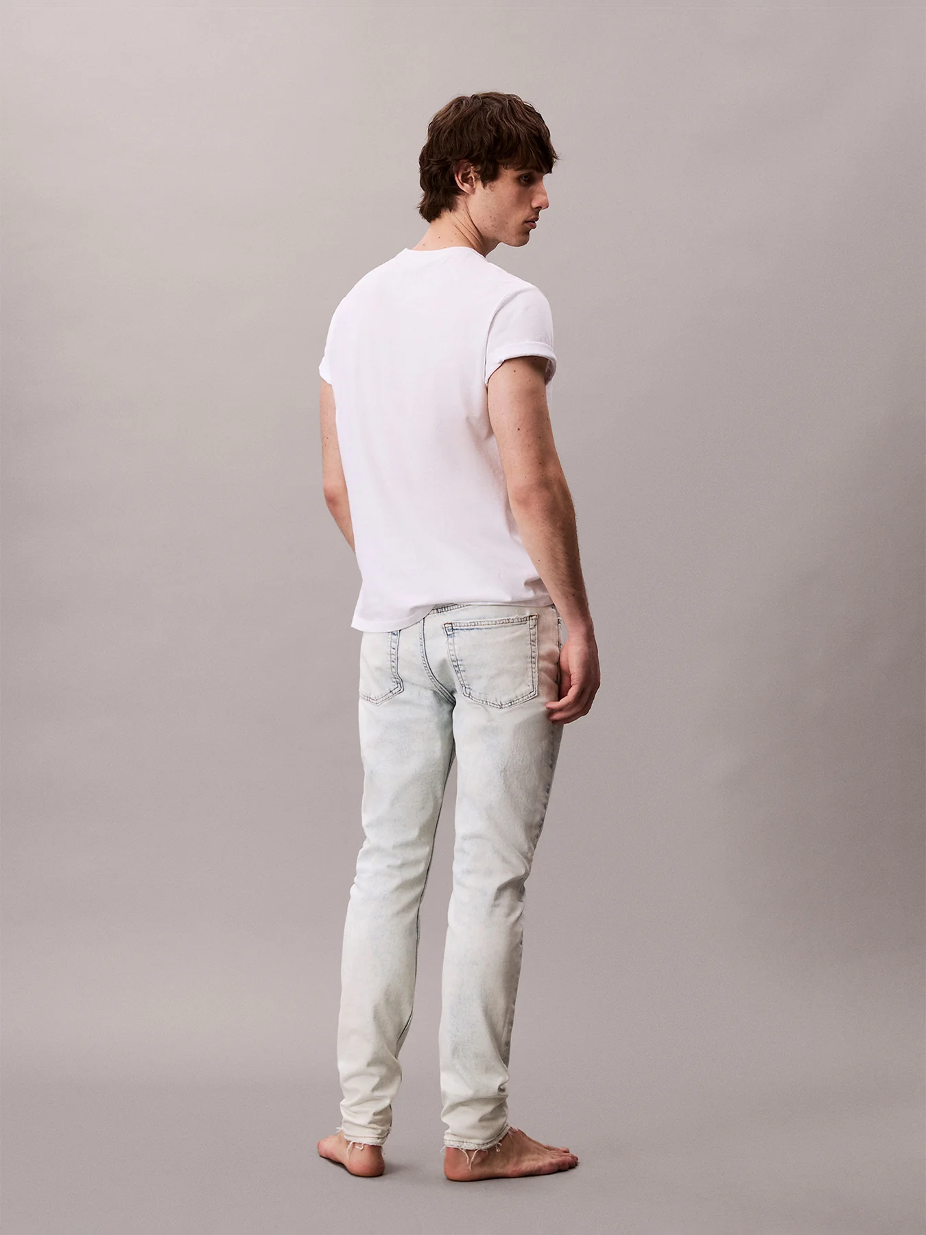 CK Slim Tapered Denim Jeans - Image 3
