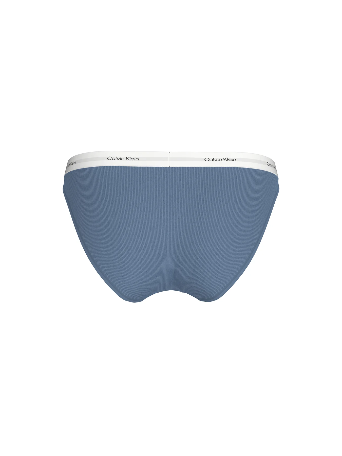 Cotton Stretch Rib Brief Blue - Image 2