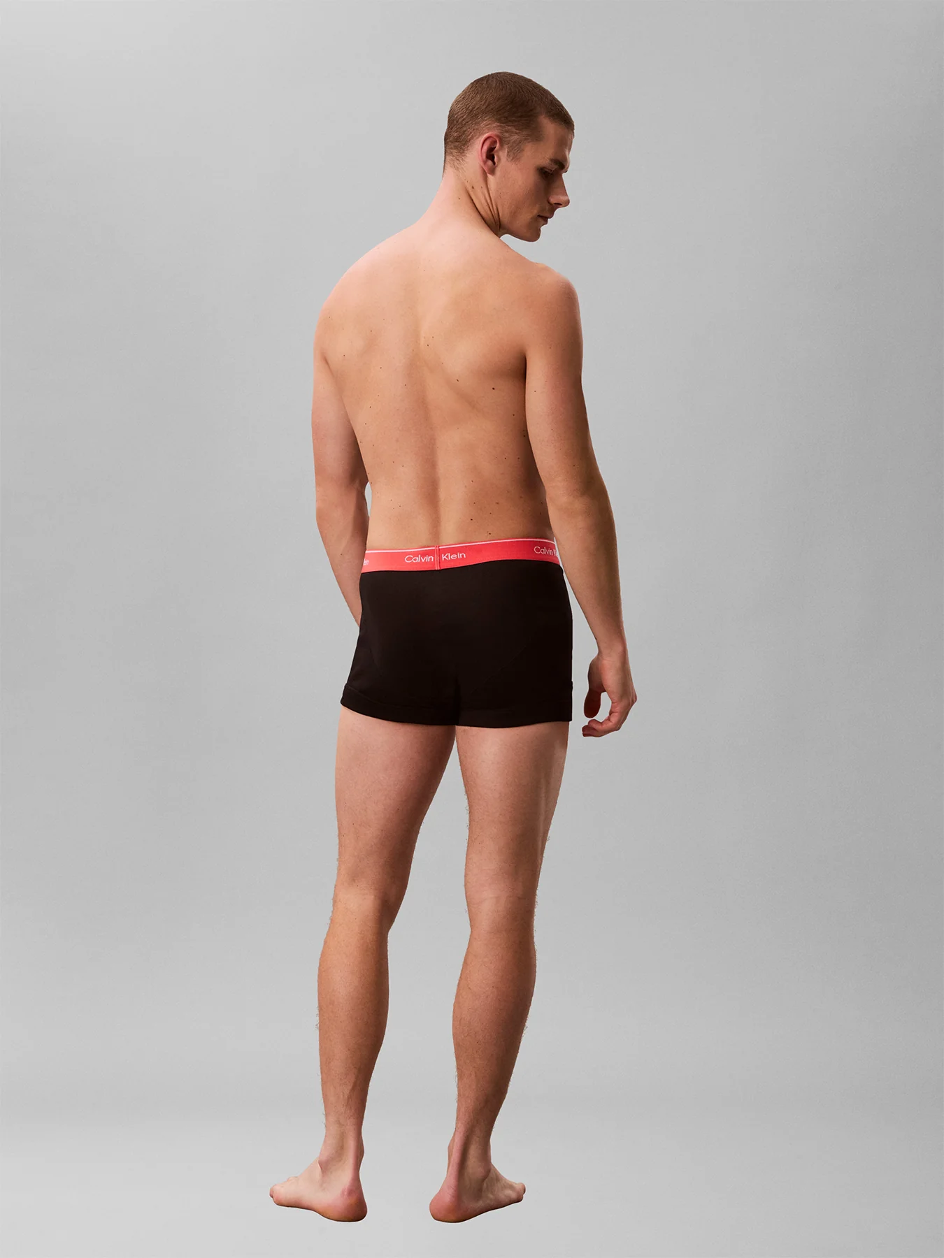 Cotton Trunks 3 Pack Black - Image 3