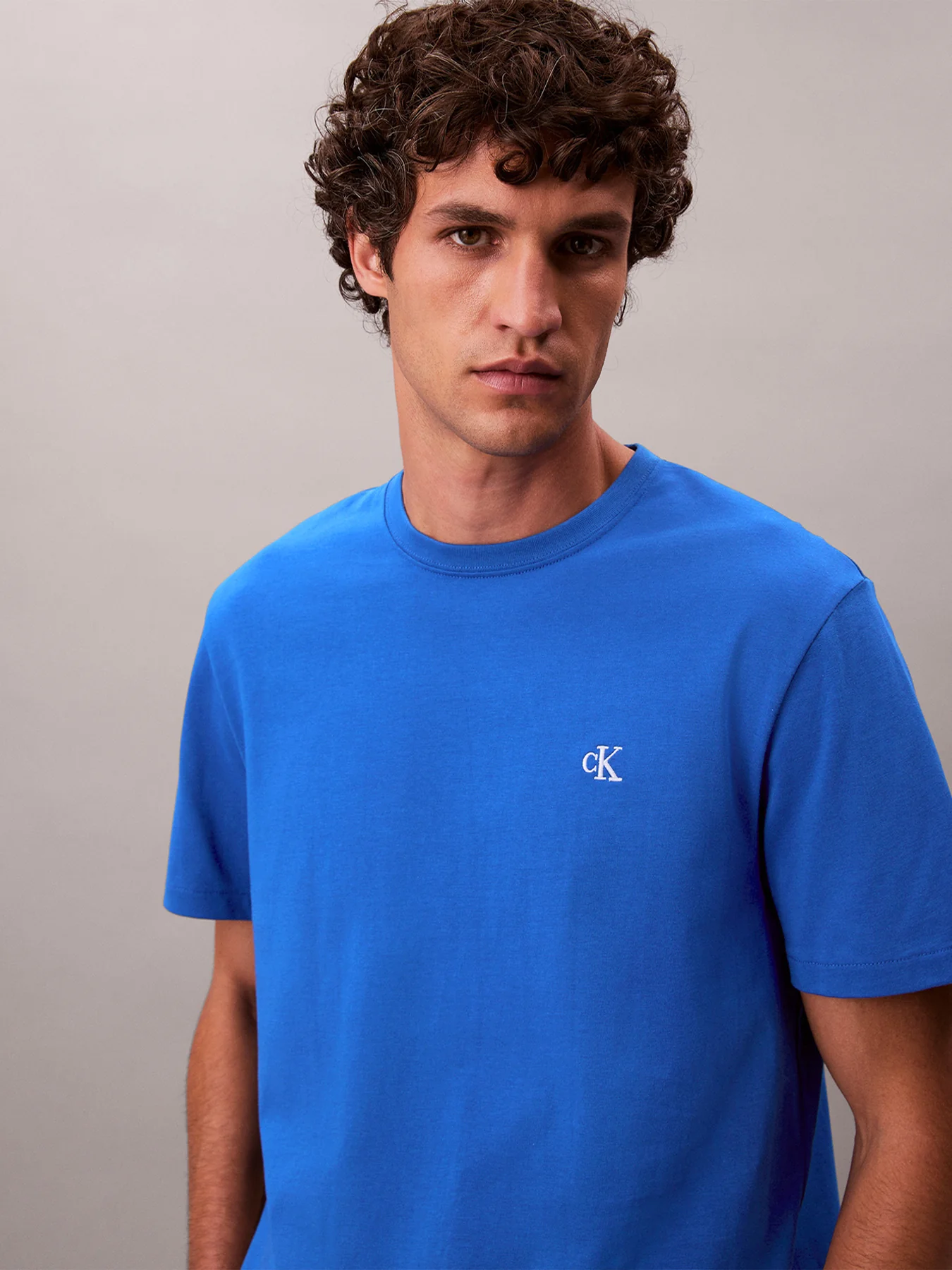 Embroidered Monogram Logo Relaxed T-Shirt - Image 14