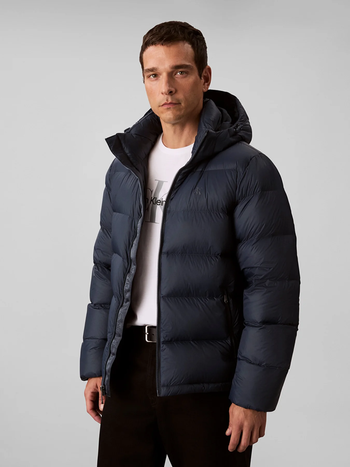Hooded Down Puffer Jacket - Image 3