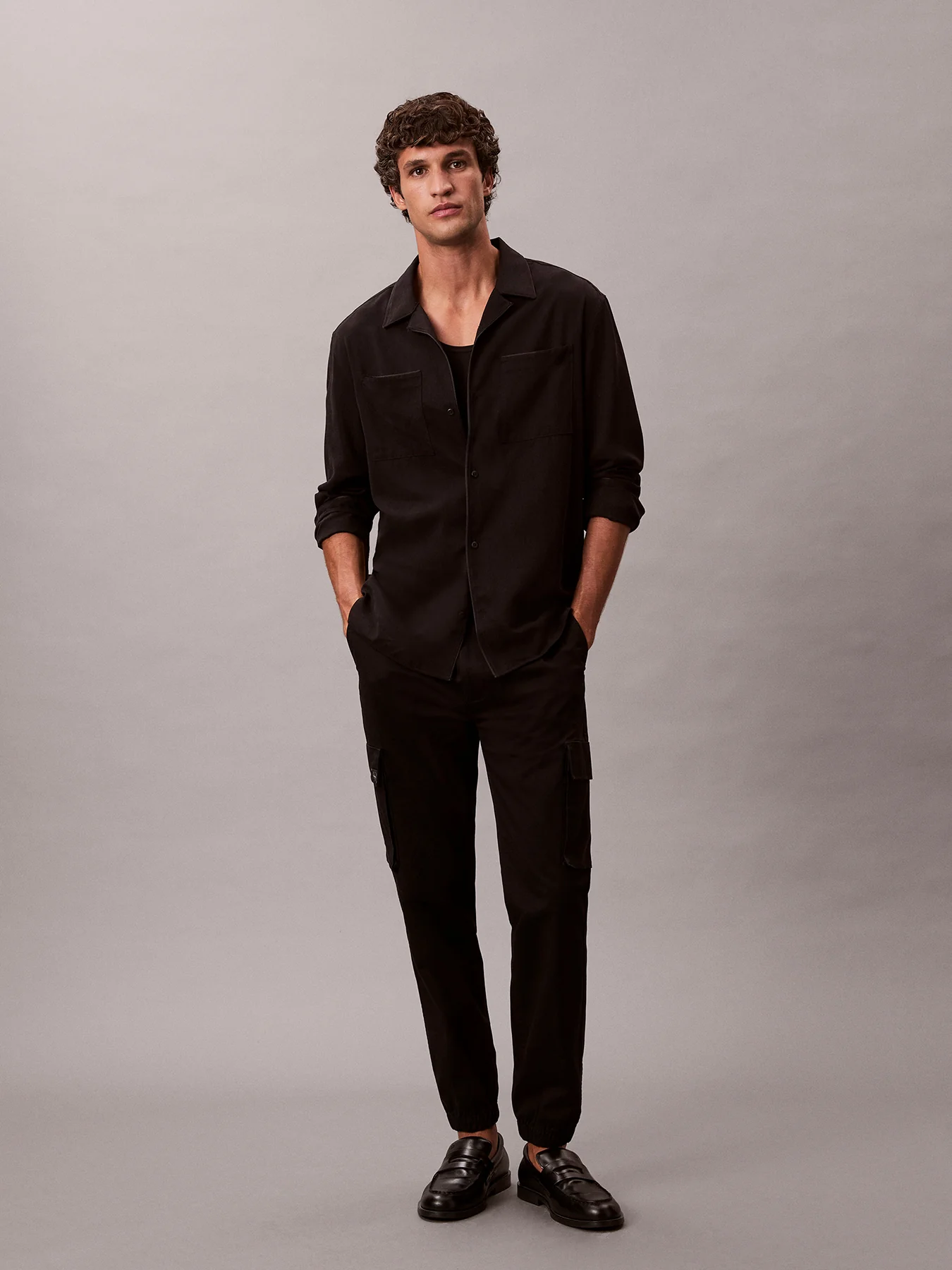Skinny Twill Cargo Pants - Image 3