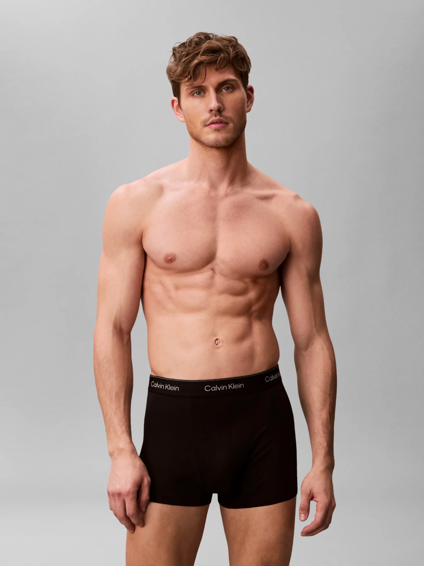 Icon Cotton Stretch Relaxed Trunks 5-Pack Black - Image 2