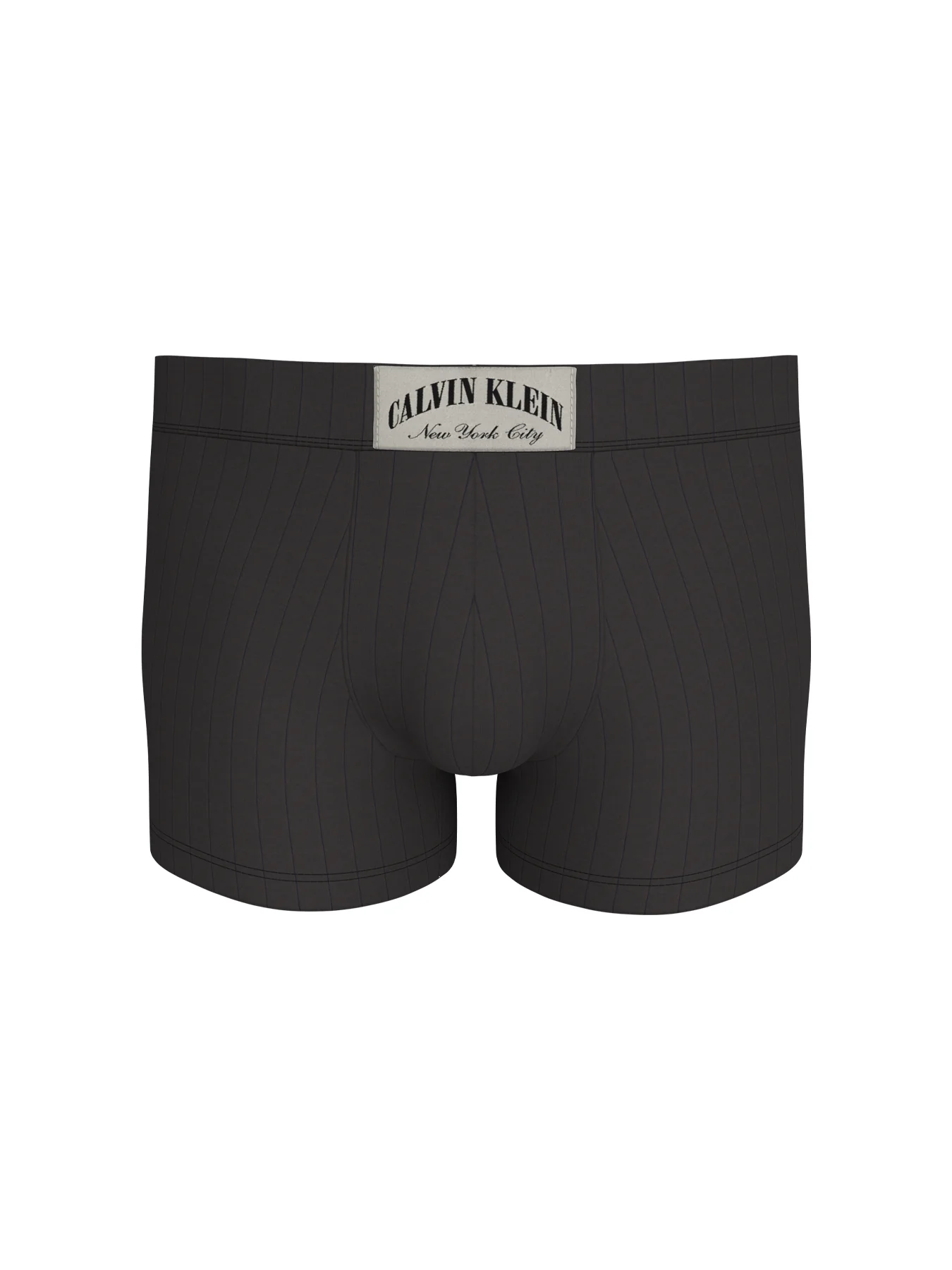 Modern Rib Cotton Trunks Black