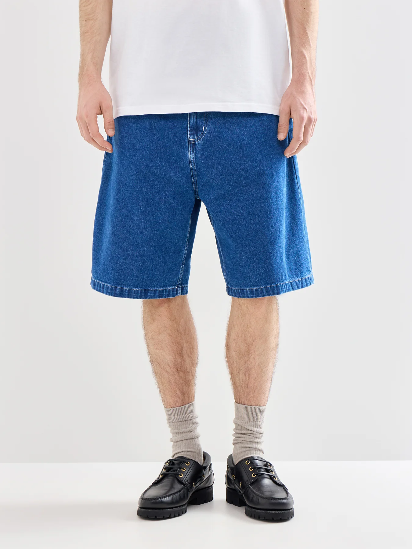 Brandon Denim Shorts Blue - Image 4