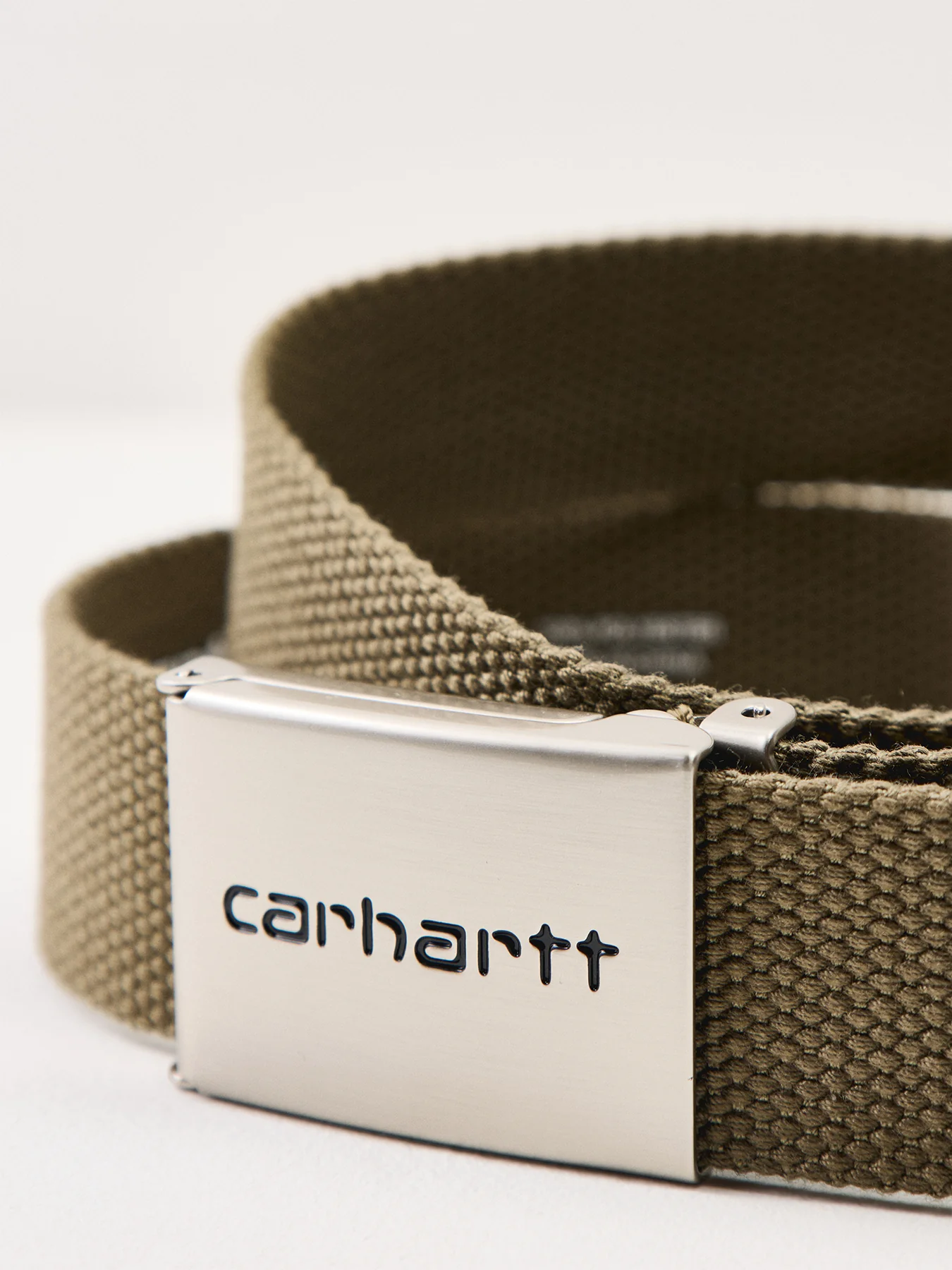 Clip Belt Chrome Brass (Green) - Image 3