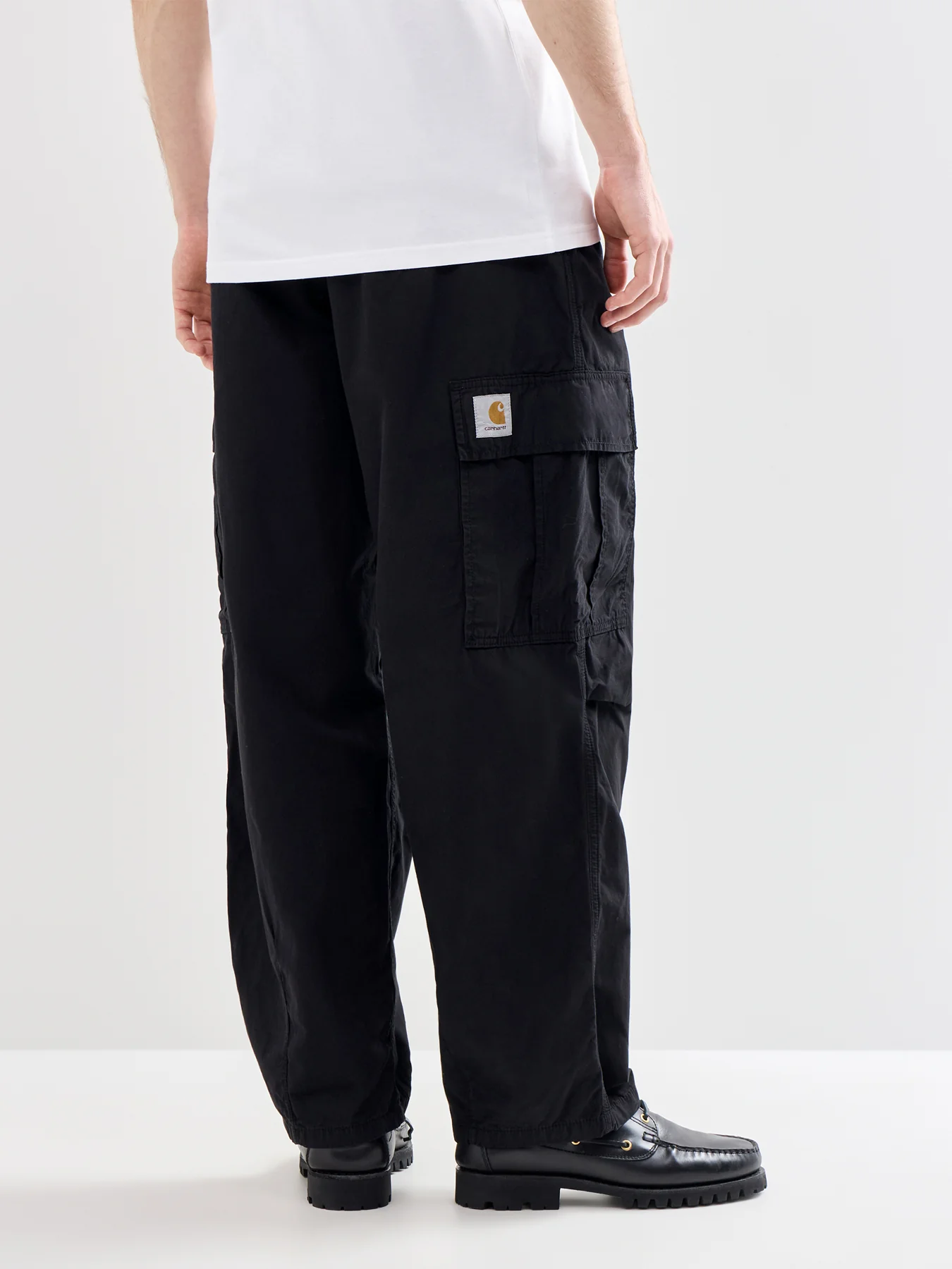 Cole Cargo Trousers Black - Image 5