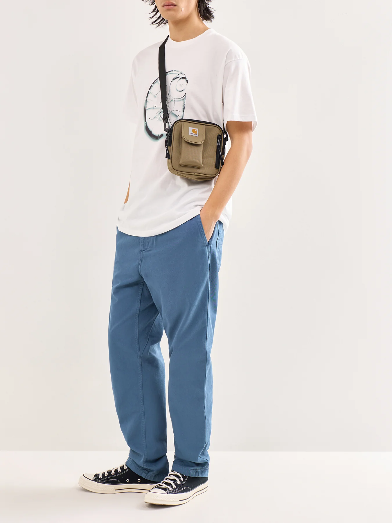 Flint Casual Pant Blue - Image 2