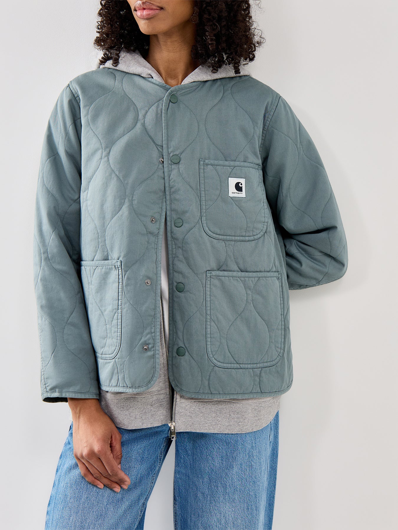 Kylan Liner Jacket Green - Image 4
