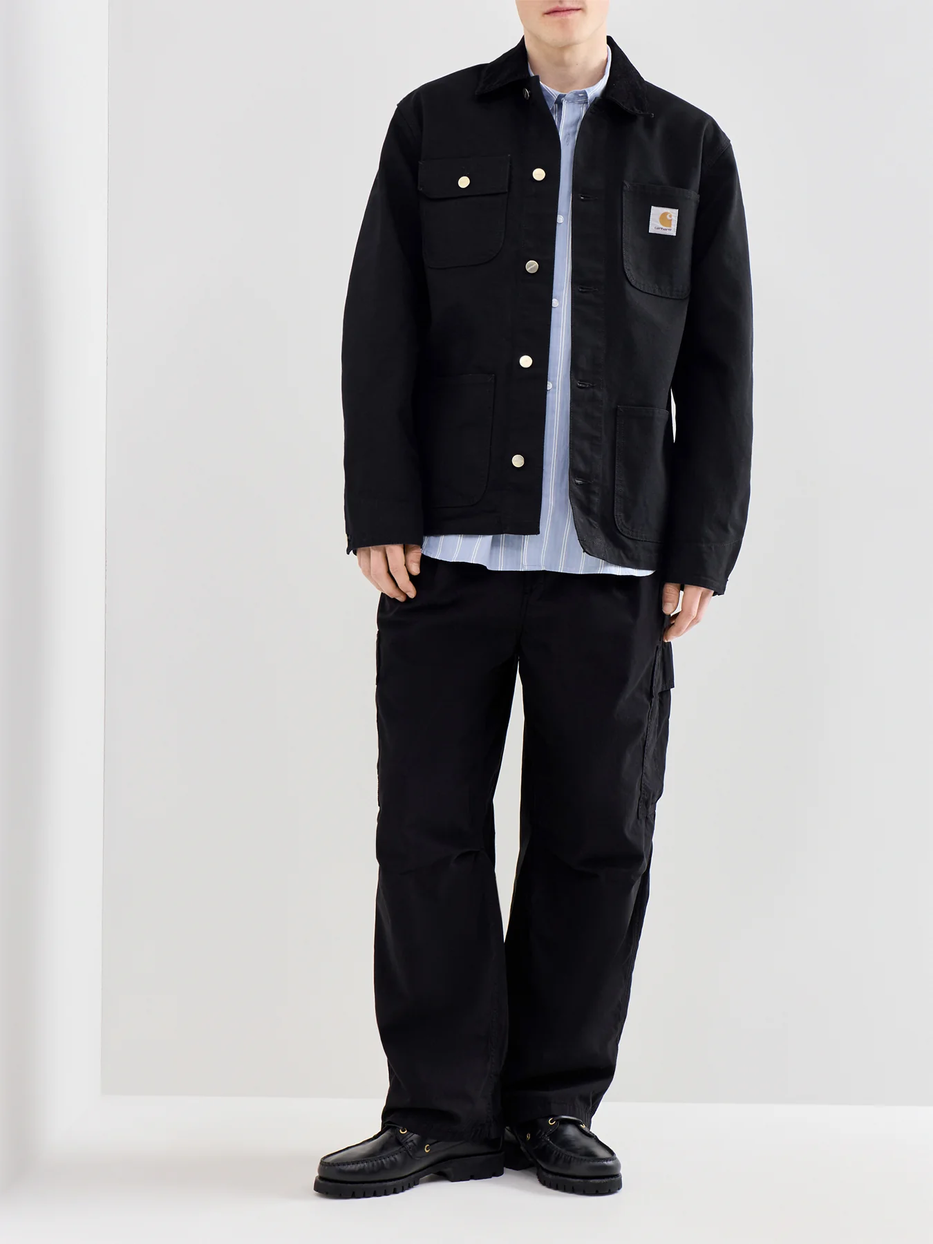 Michigan Chore Jacket Black - Image 2